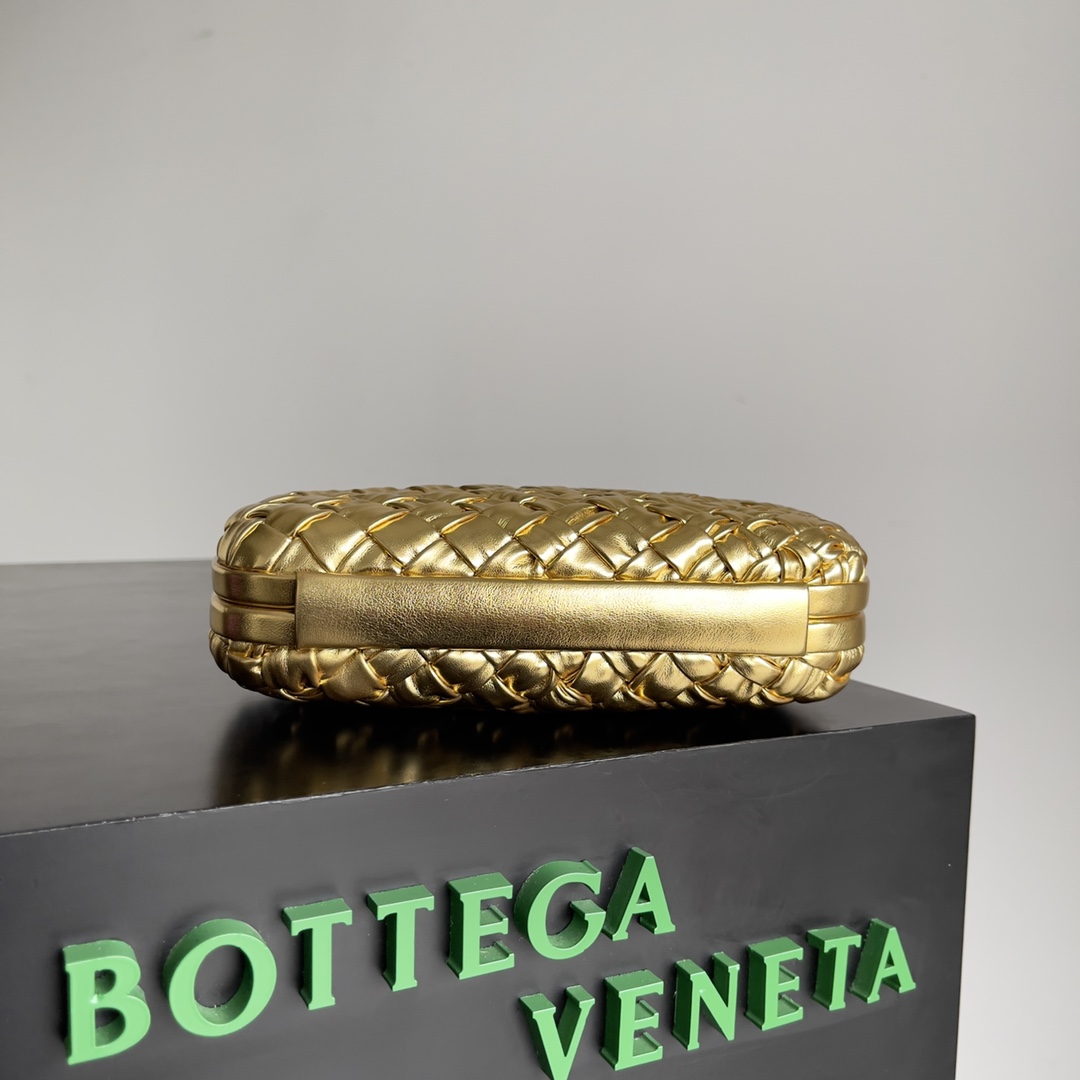Bagsaa B0tt*ga Ven*ta Knot Gold - 20x12x5.5cm