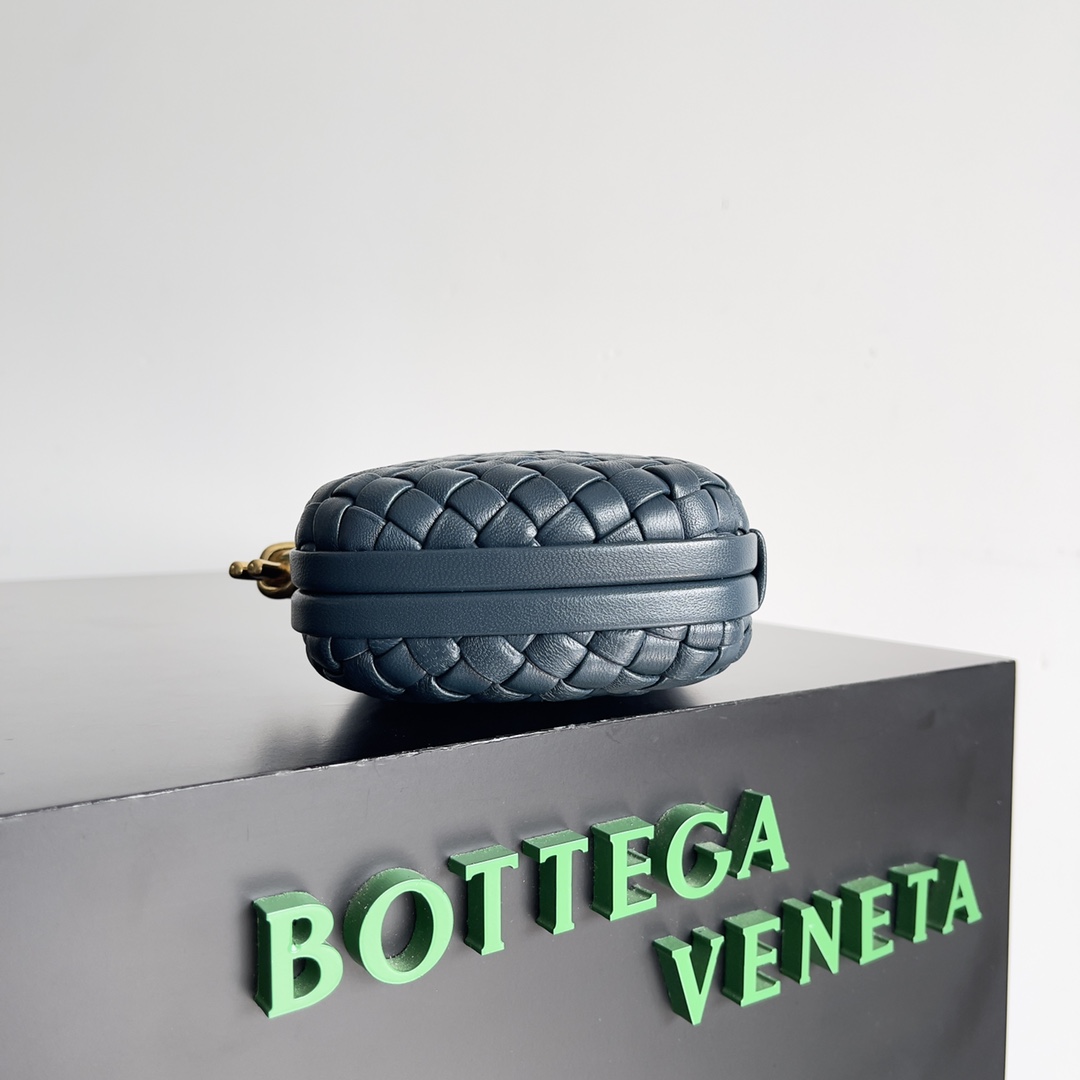 Bagsaa B0tt*ga Ven*ta Knot Dark Blue - 20x12x5.5cm