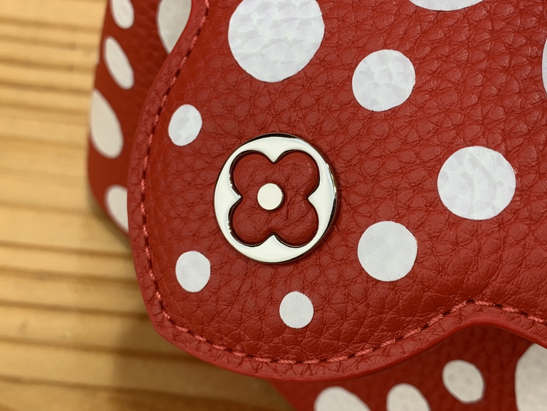 Bagsaaa L0vis Vvtt0n Capucines Mini YK Red - 21 x 14 x 8cm