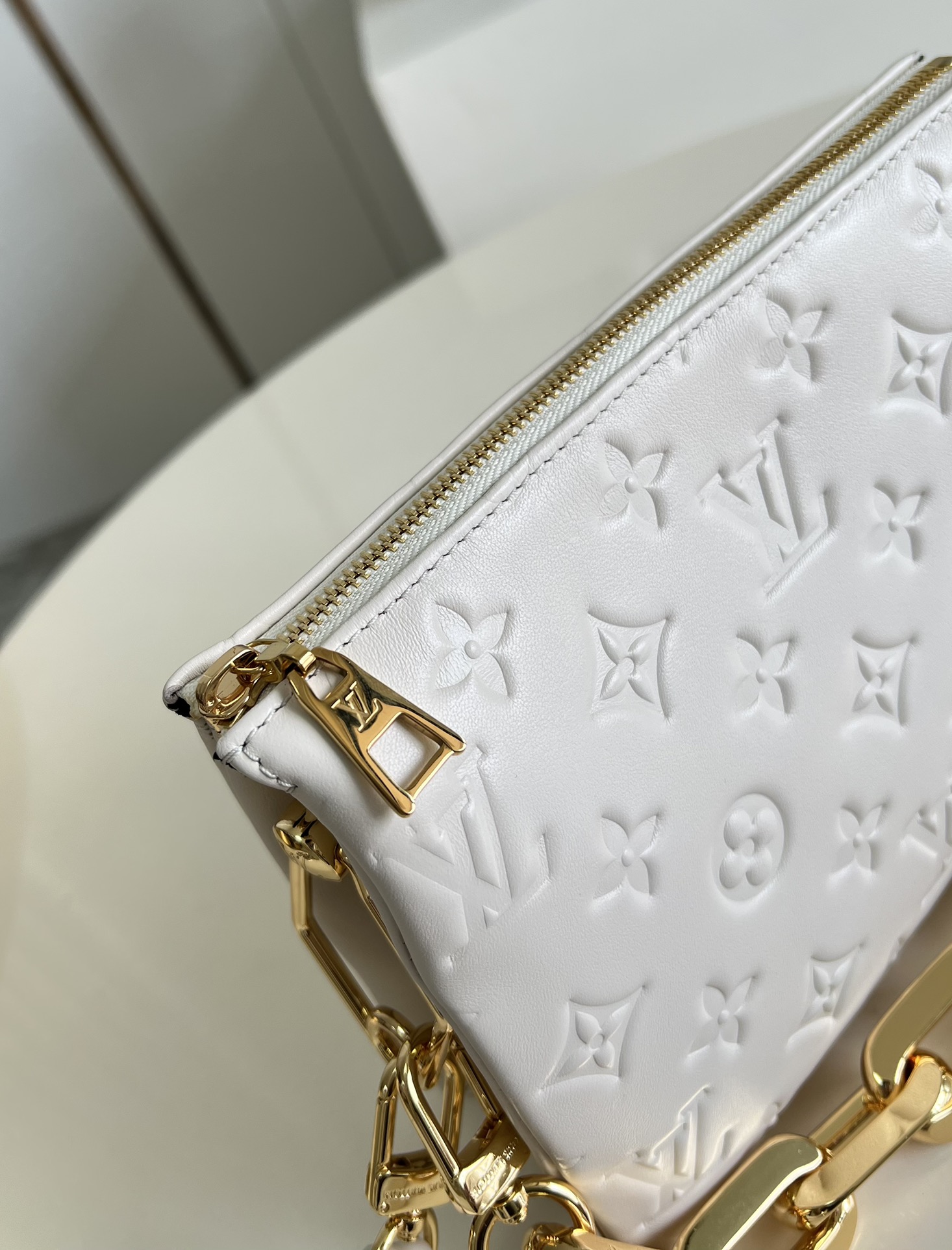 Bagsaaa L0vis Vvtt0n Coussin BB White - 20 x 16 x 7 cm
