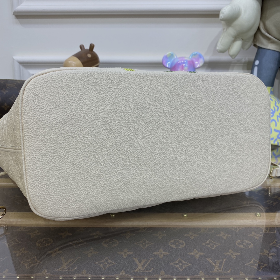 Bagsaaa L0vis Vvtt0n M21733 LV x YK Neverfull MM White - 31 x 28 x 14 cm