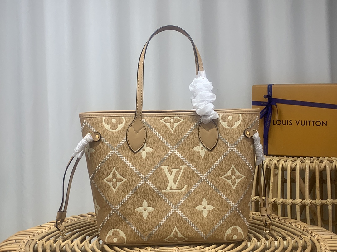 Bagsaaa L0vis Vvtt0n Neverfull MM Arizona Brown - 31x28x14cm