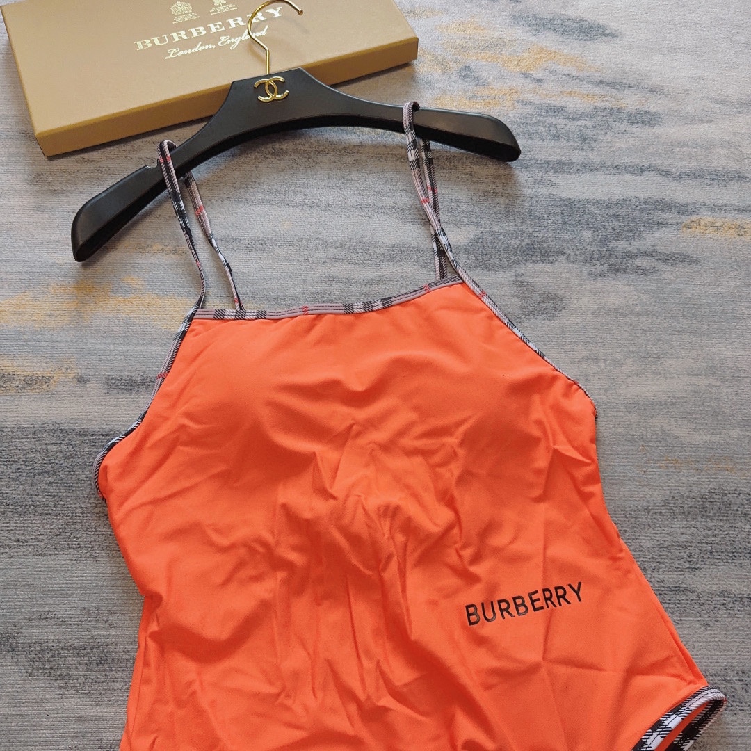 Bagsaaa BuberrySwimwear One Piece Orange