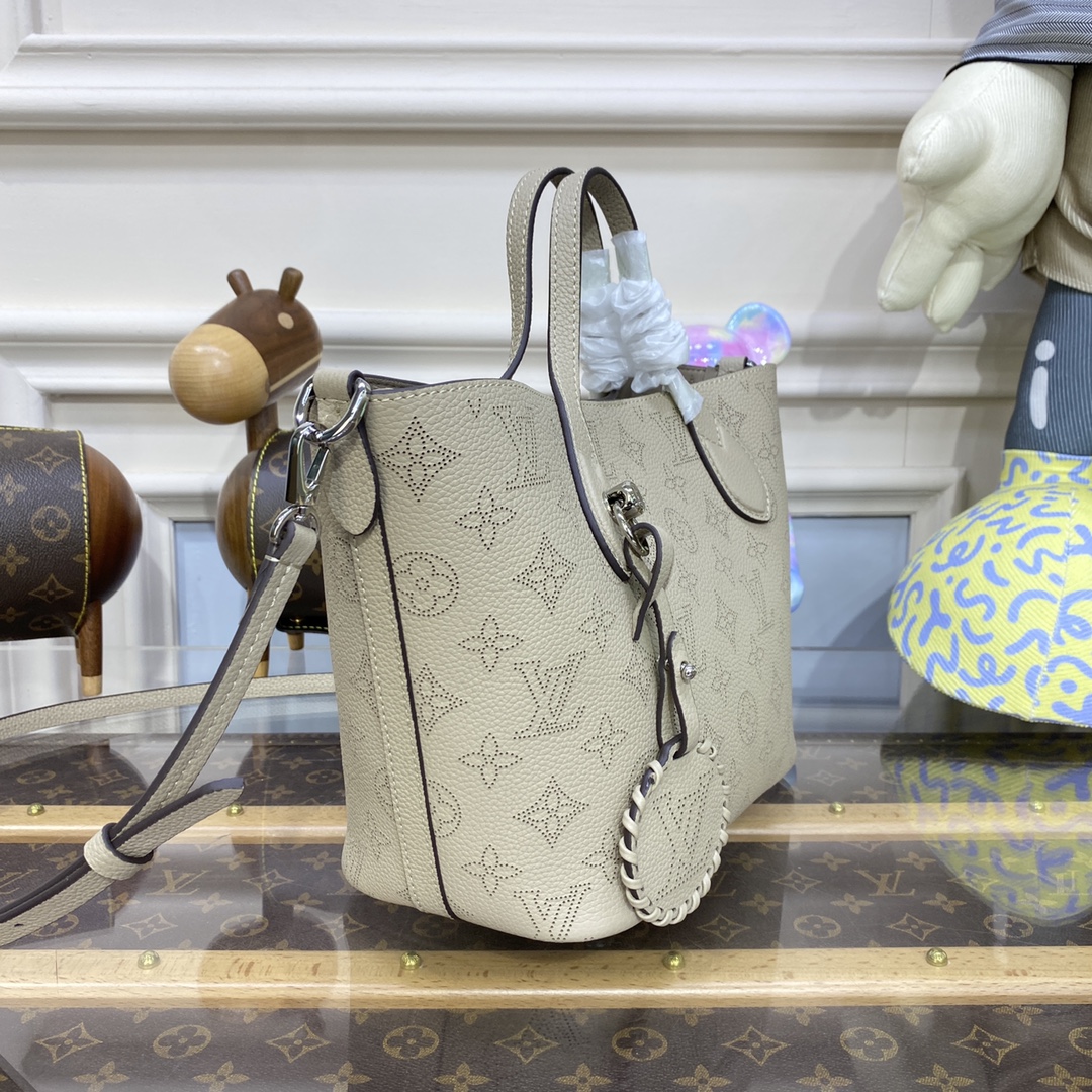 Bagsaaa L0vis Vvtt0n Blossom PM Tote Galet Bag - 20 x 20 x 12.5 cm