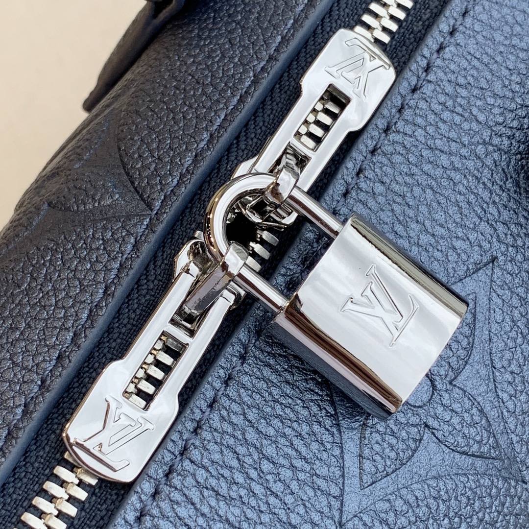 Bagsaaa L0vis Vvtt0n Speedy Bandoulière Monogram Empreinte Dark Blue - 20.5 x 13.5 x 12cm