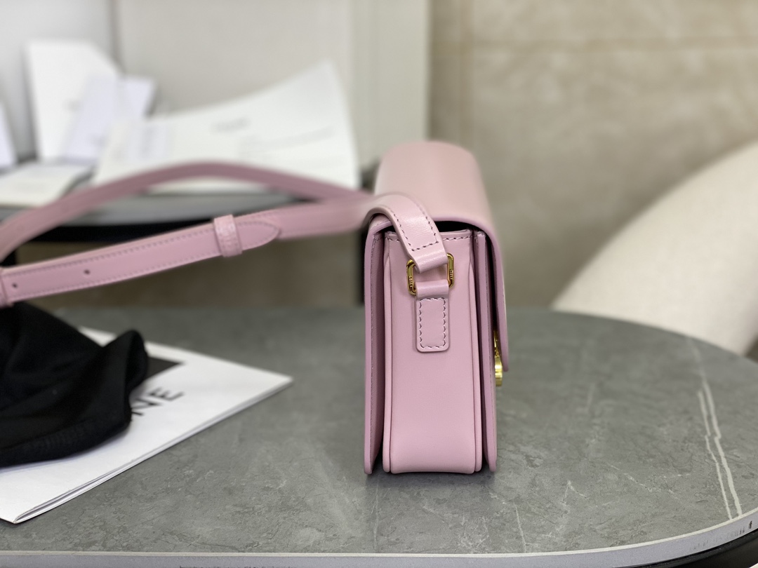 Bagsaaa Ce1i*e Box Pink Leather - 18.5x14x6cm
