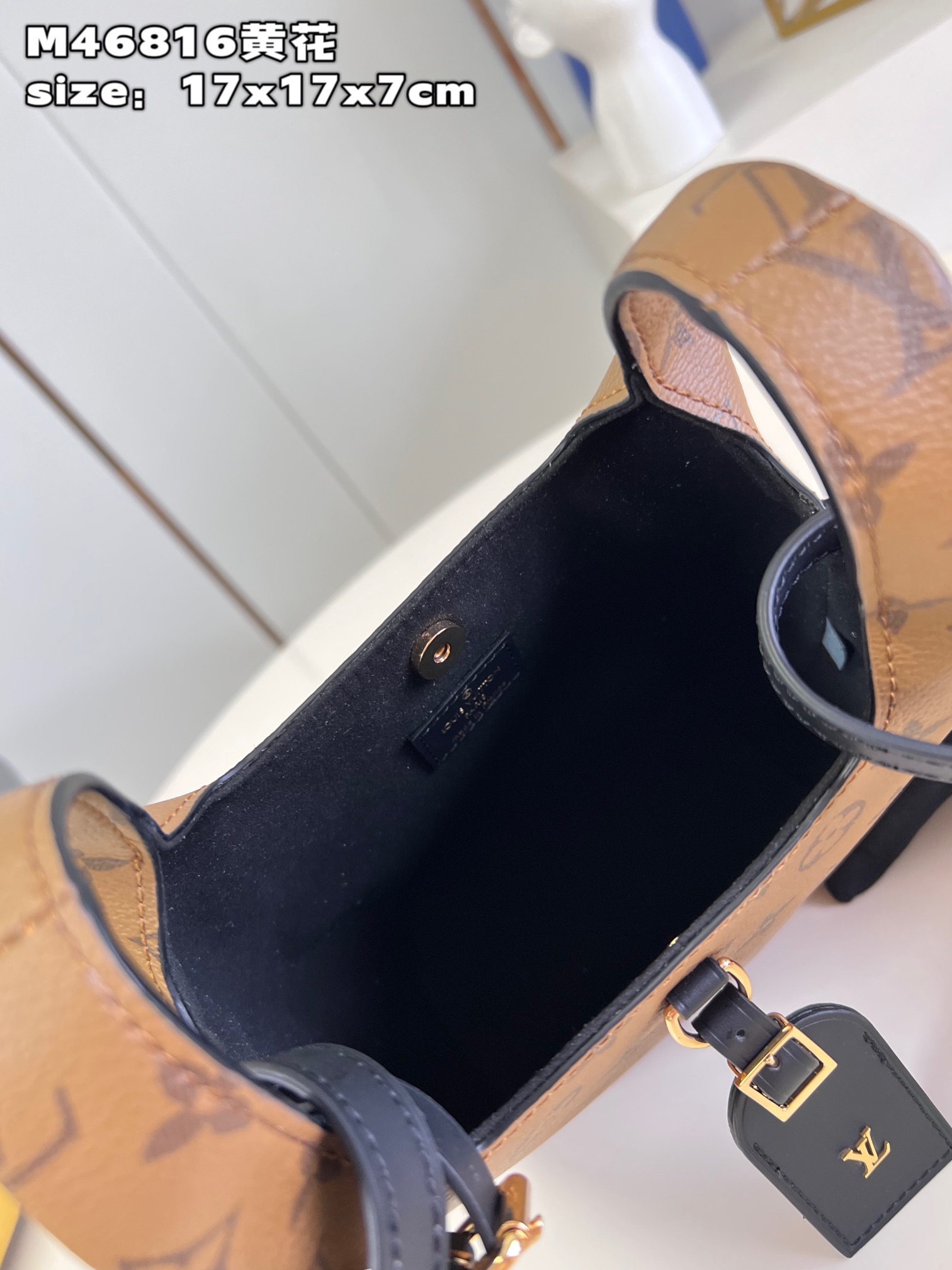Bagsaaa L0vis Vvtt0n Monogram Bucket Bag - 17x17x7cm