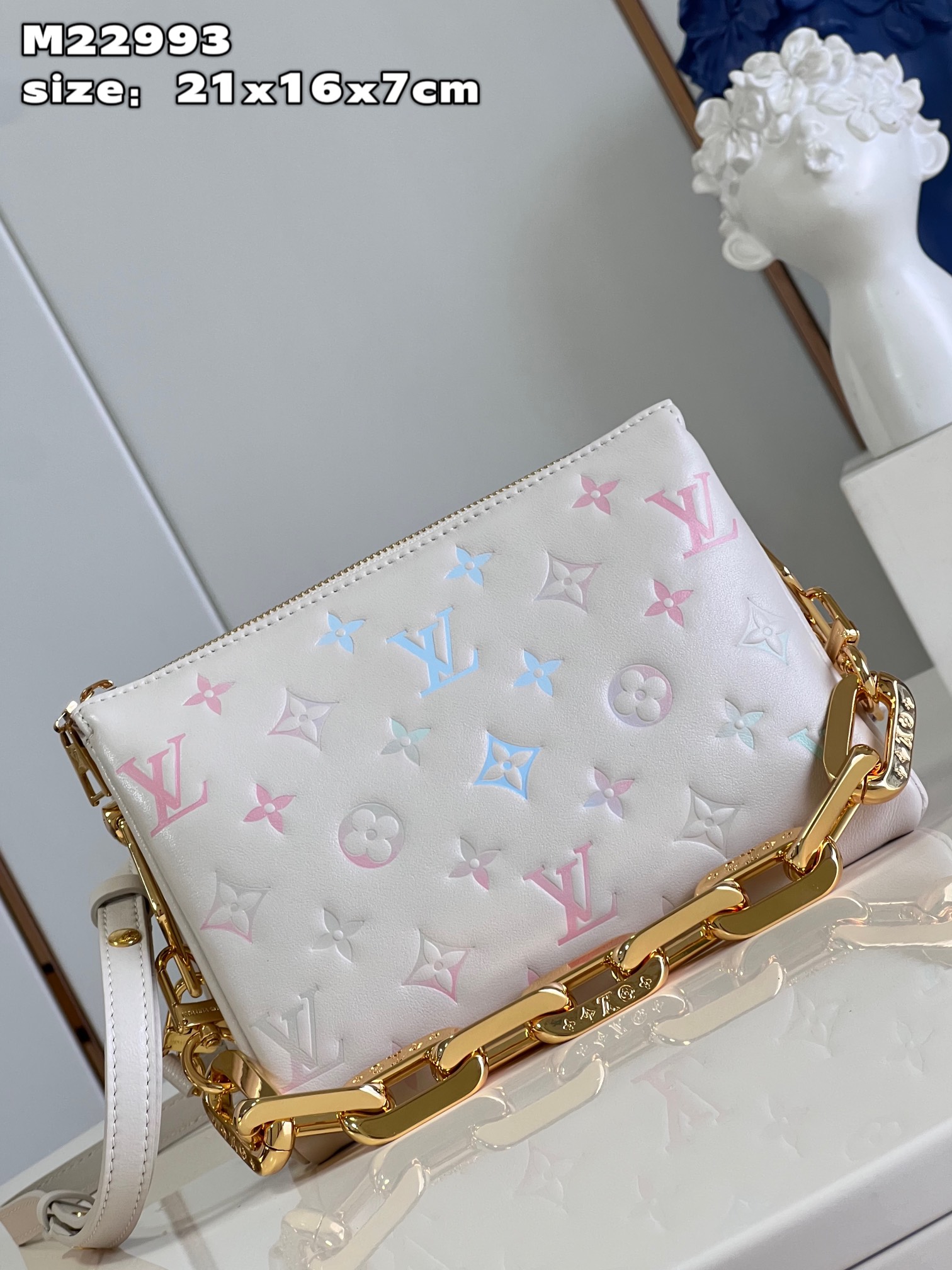 Bagsaaa L0vis Vvtt0n Coussin BB Milkway - 20 x 16 x 7 cm
