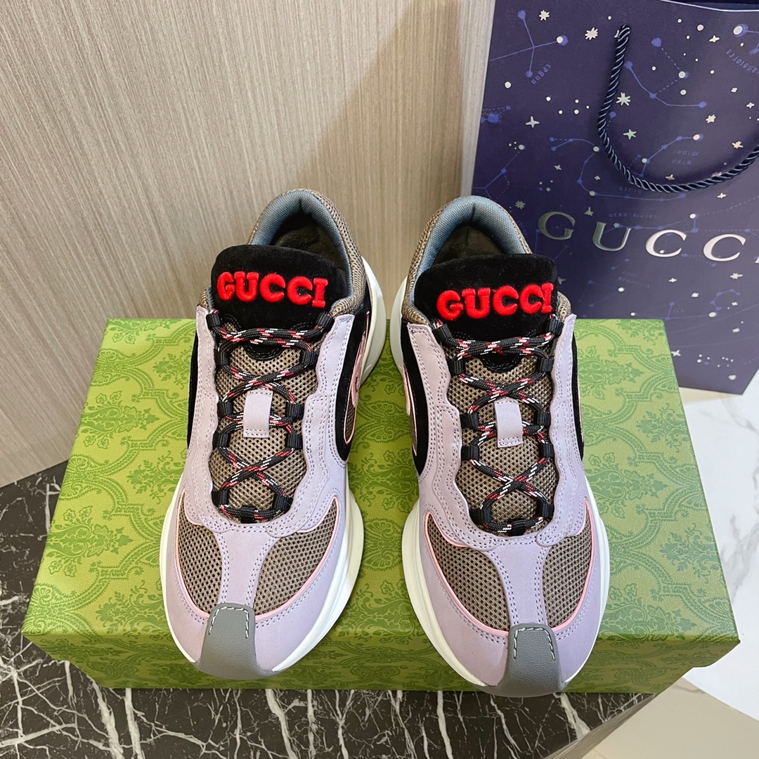 Bagsaaa Gvc*1 Run Trainer Sneaker Lilac Sude