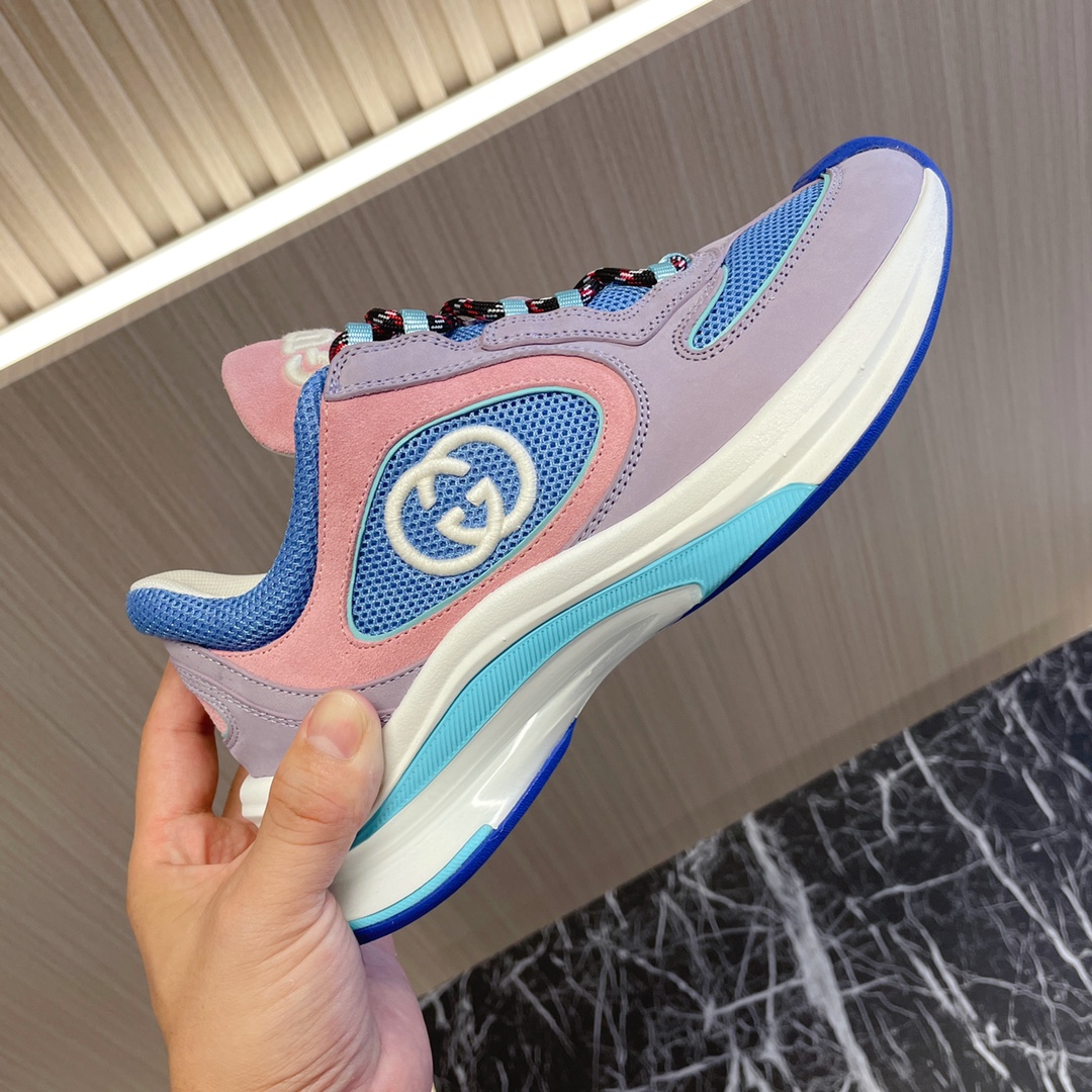 Bagsaaa Gvc*1 Run Trainer Sneaker Pink Sude