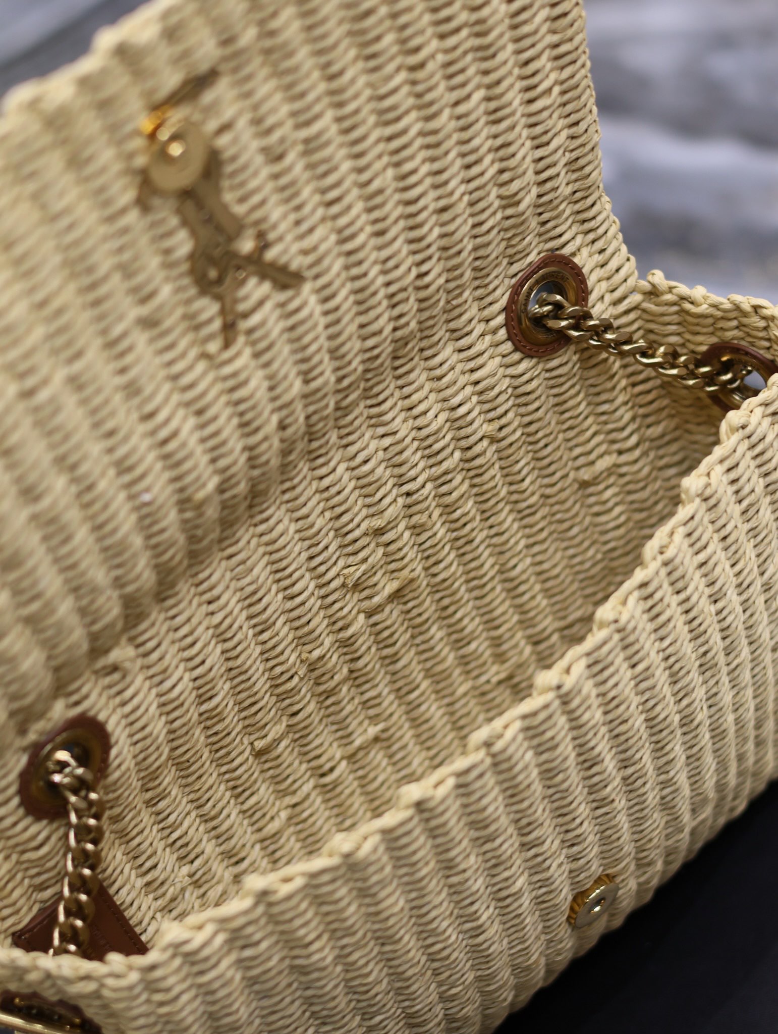 Bagsaaa Y51 Kate In Raffia - 28.5×20×6cm