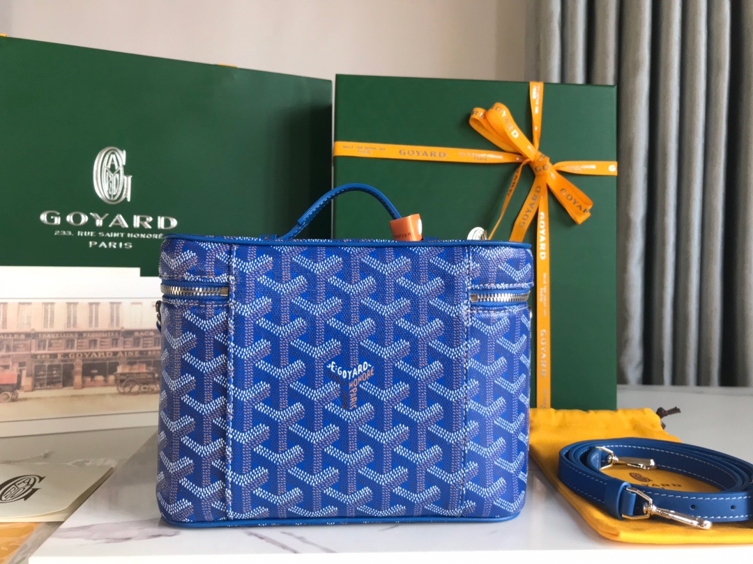 Bagsaaa G09ard Vanity Blue Bag - 20x16x14cm