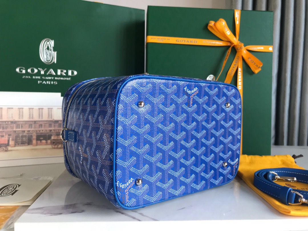 Bagsaaa G09ard Vanity Blue Bag - 20x16x14cm