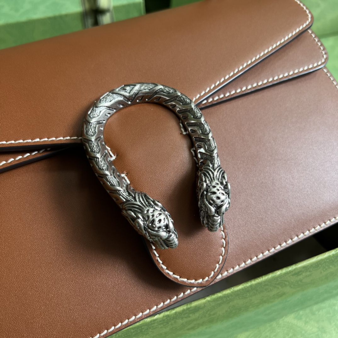 Bagsaaa Gvc*1 Dionysus Brown Shoulder Bag - 28*18*9cm