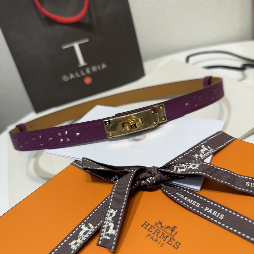 Bagsaaa H**me5 Kelly Belt 1.8cm