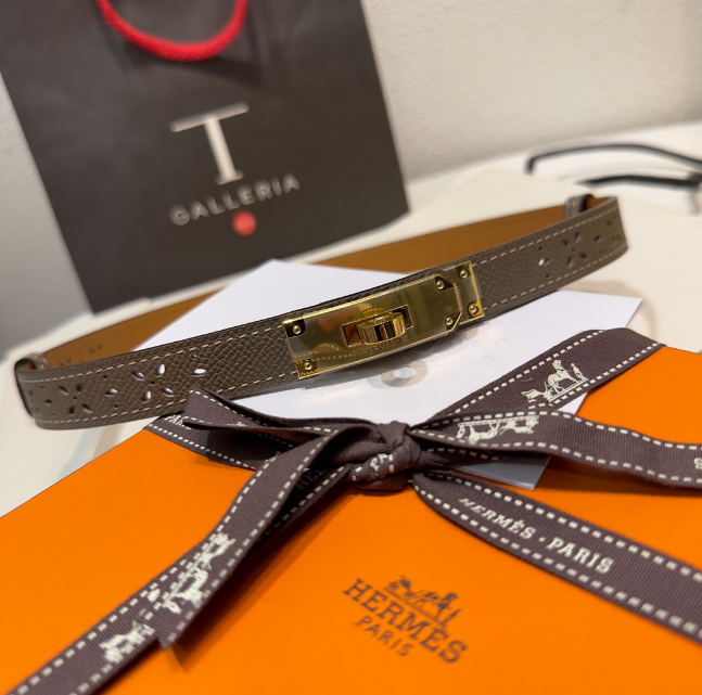 Bagsaaa H**me5 Kelly Belt 1.8cm