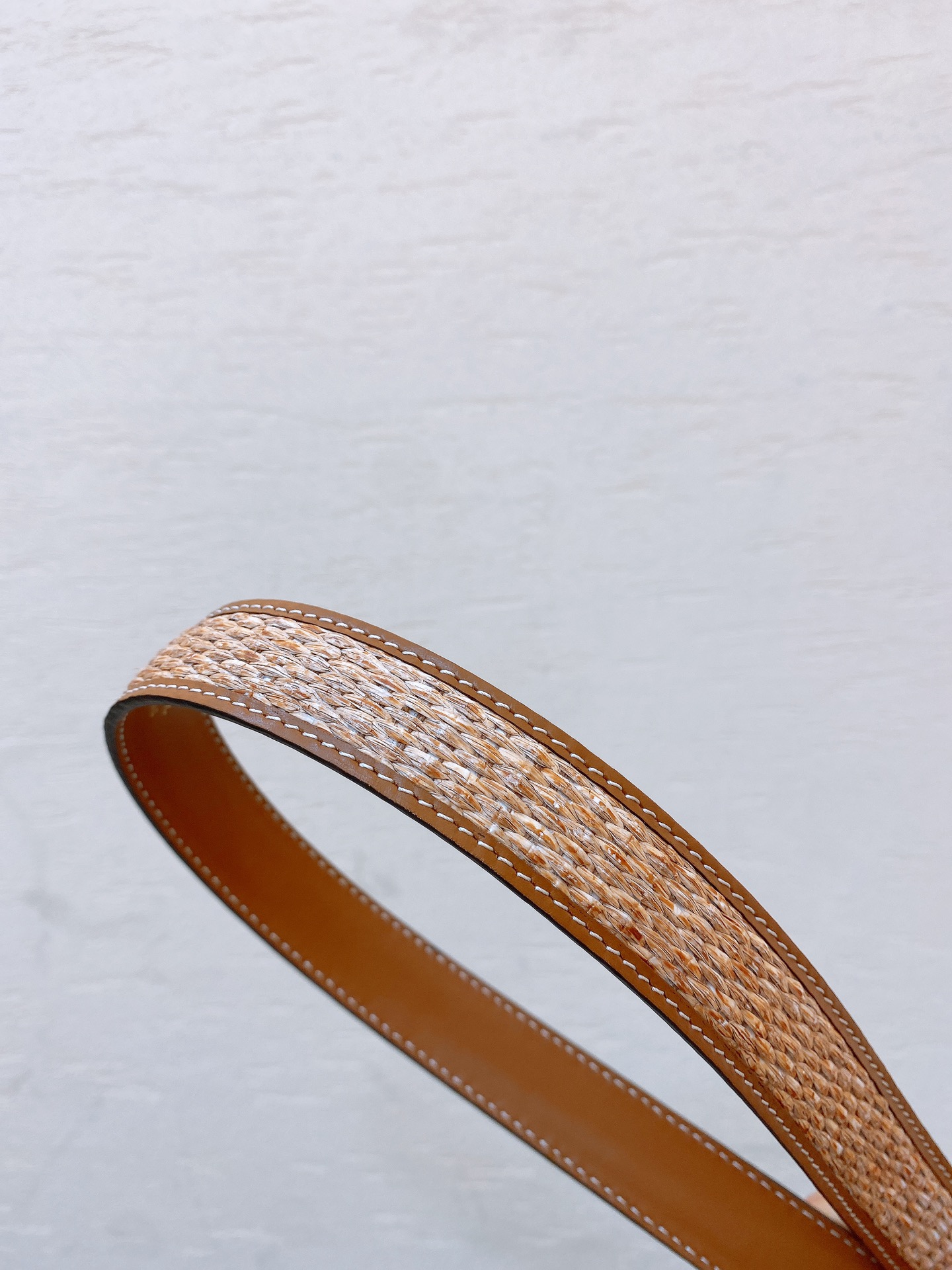 Bagsaaa Ce1i*e Triomphe Brown Gold Belt 2.5cm