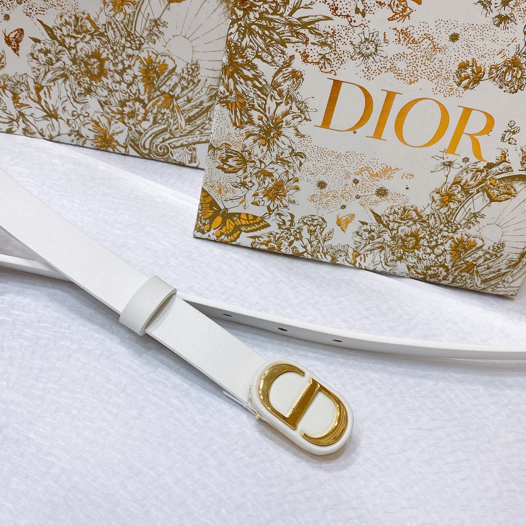 Bagsaaa D10r Montaigne CD White Belt 2cm