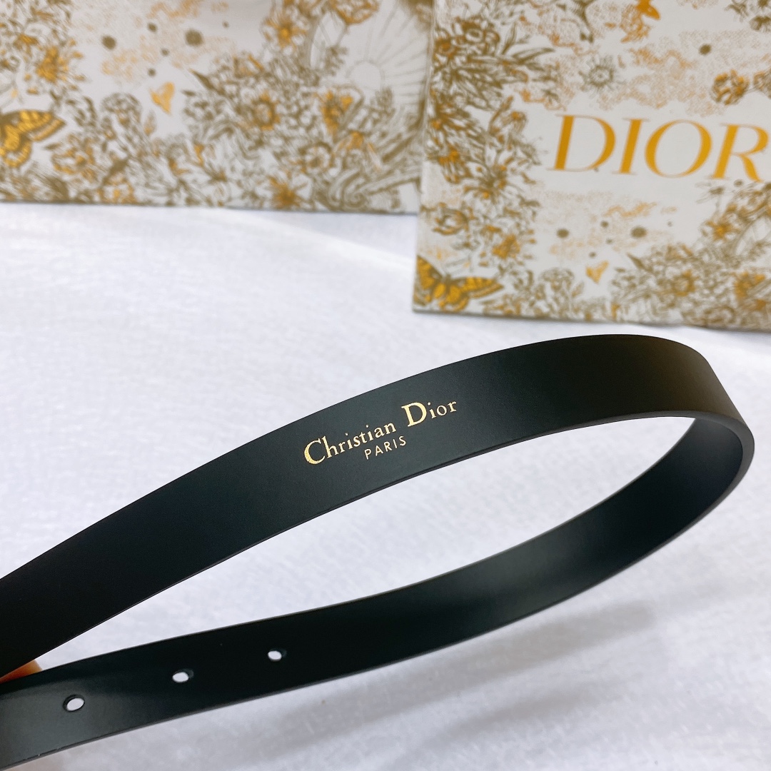 Bagsaaa D10r Montaigne CD Black Belt 2cm