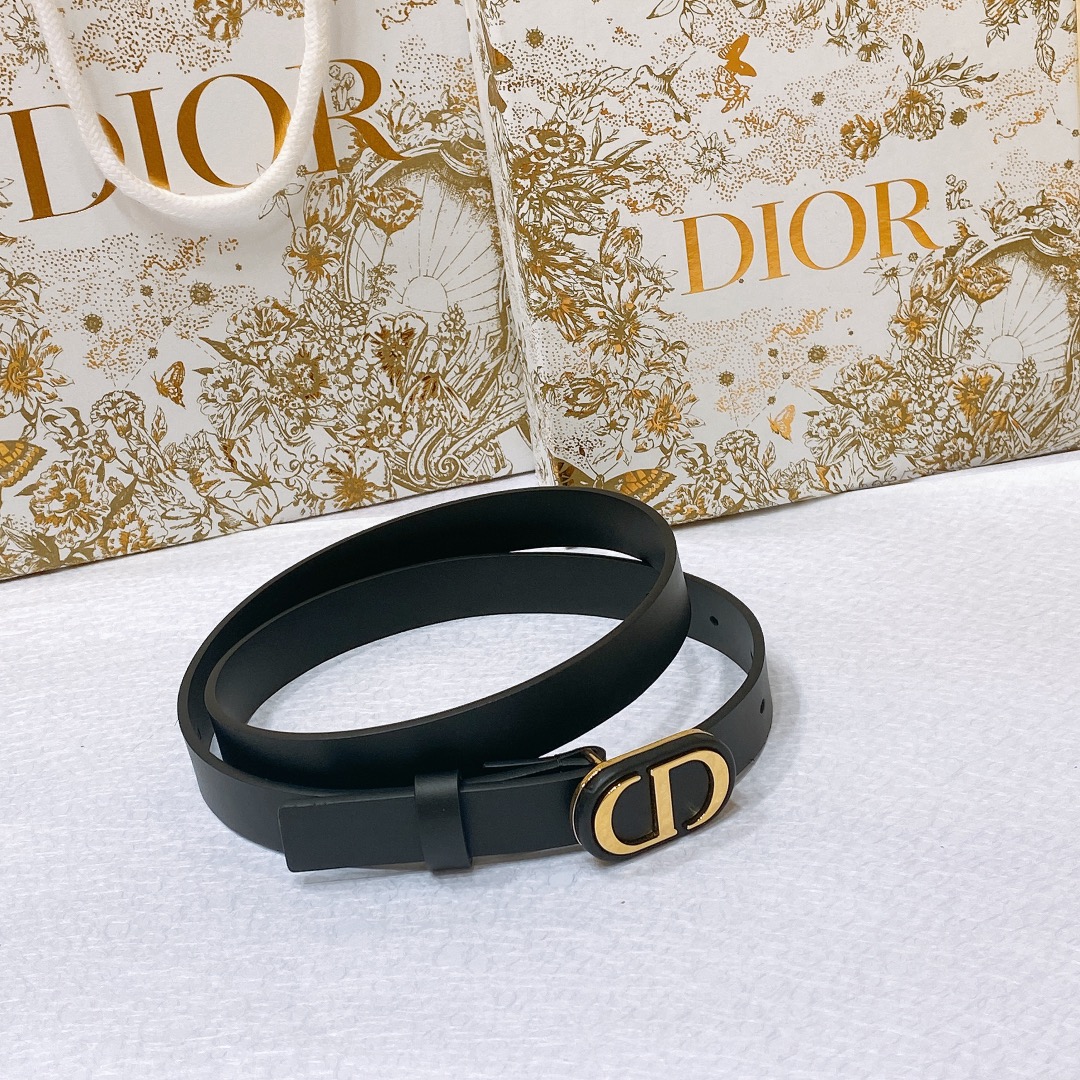 Bagsaaa D10r Montaigne CD Black Belt 2cm