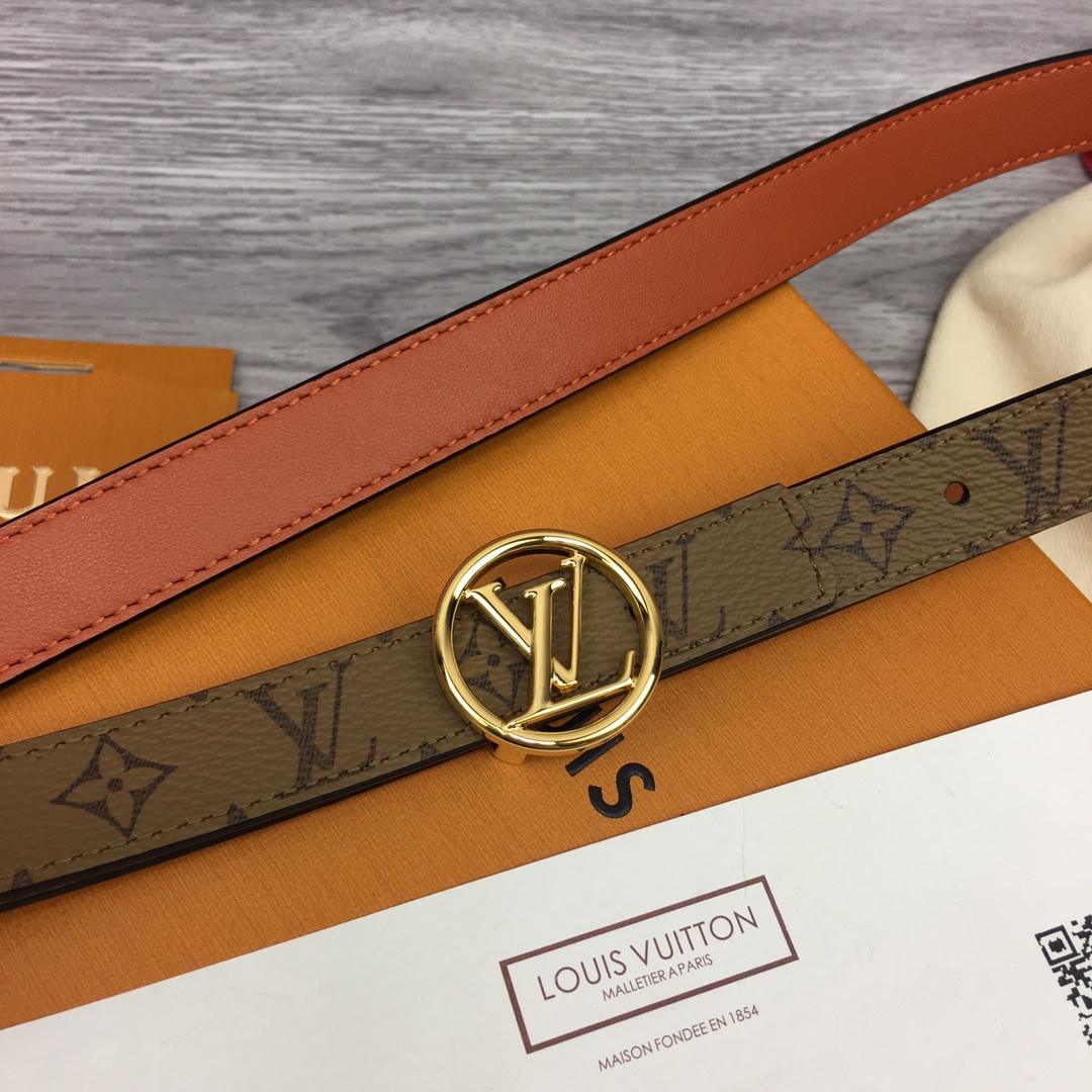 Bagsaaa L0vis Vvtt0n LV Circle 35mm Reversible Brown