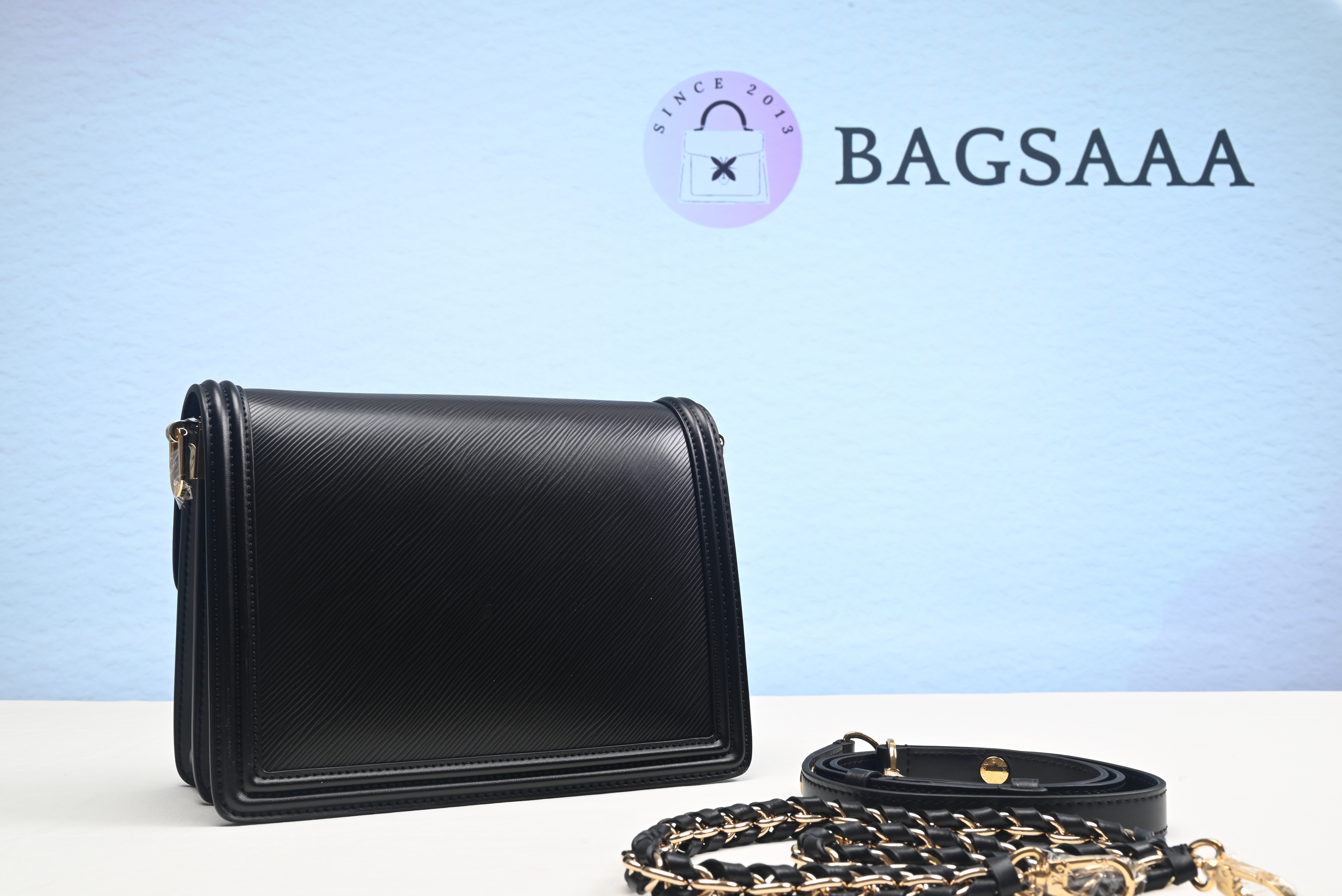 Bagsaaa L0vis Vvtt0n Mini Dauphine Epi Leather Black - 20x16x9cm