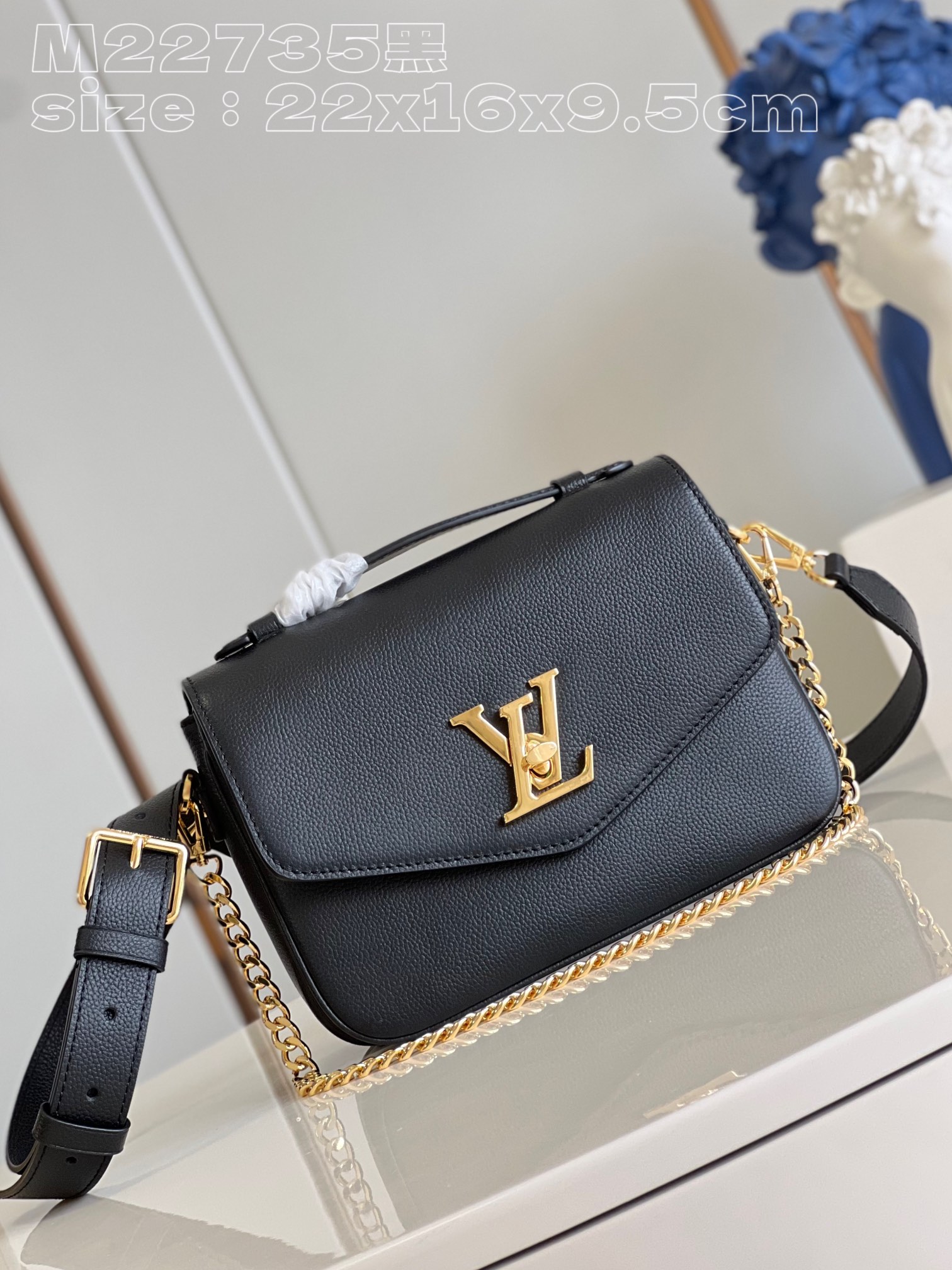Bagsaaa L0vis Vvtt0n Oxford Lockme Bag - M22735 - 22 x 16 x 9.5 cm