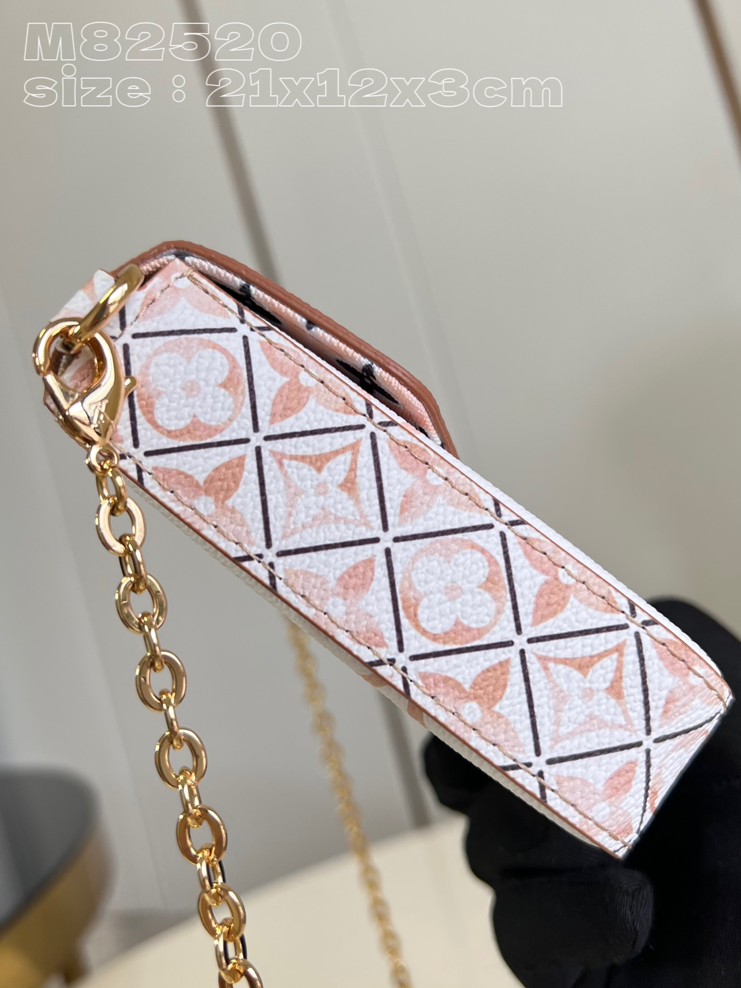 Bagsaaa Felicie Pochette Bag Beige - M82520 - 21 x 12 x 3 cm