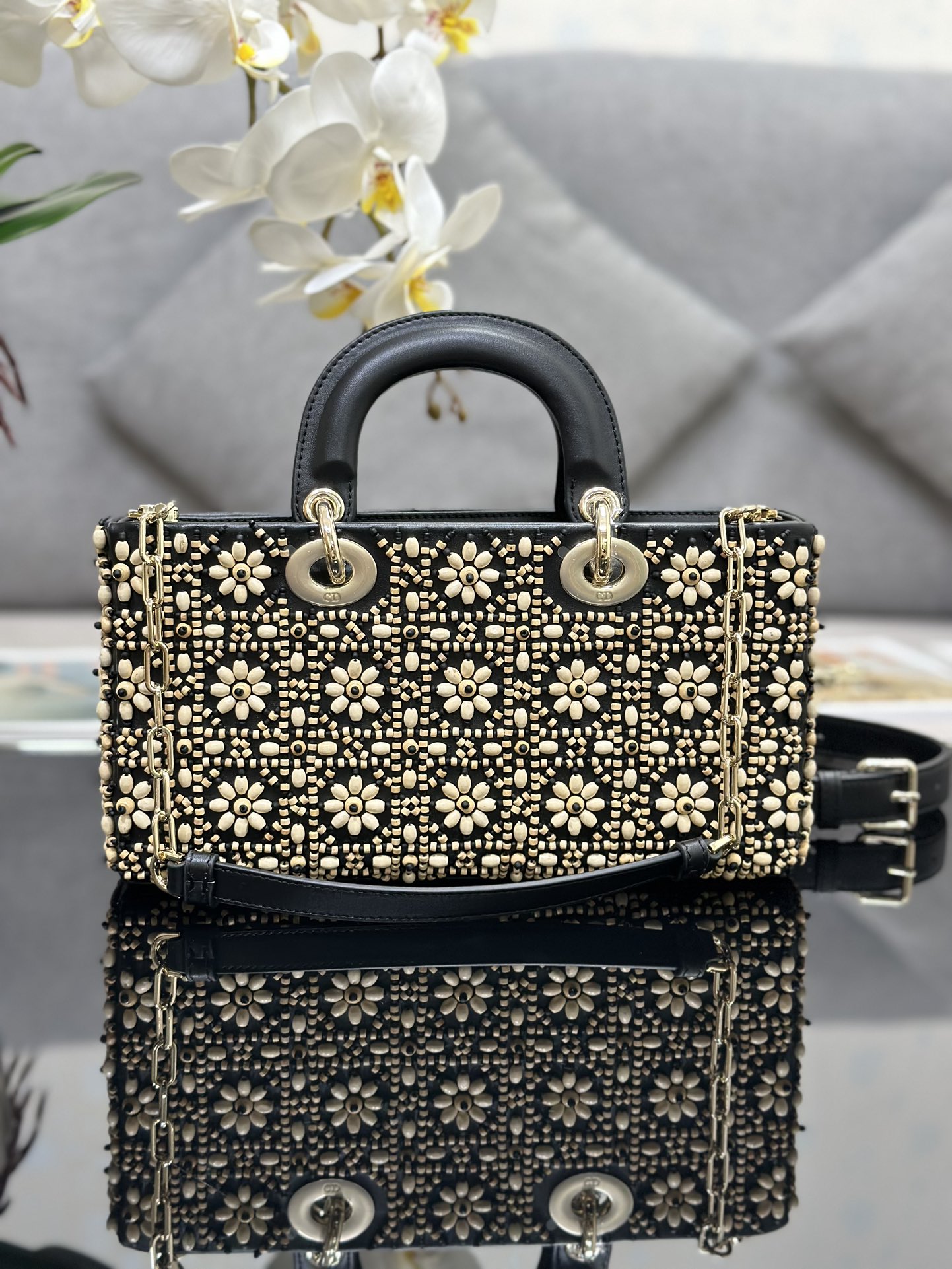 Bagsaaa D10r Lady D-Joy Medium Black - 26 x 13.5 x 5cm