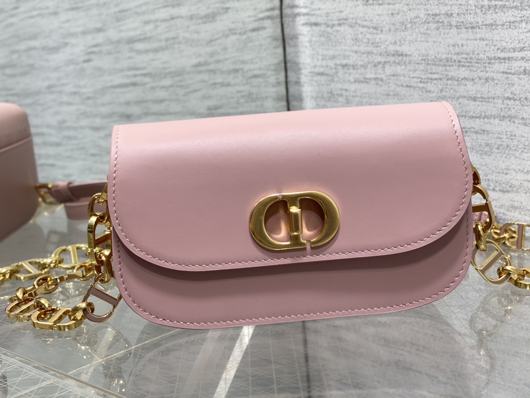 Bagsaaa D10r Montaigne Messenger Pink Bag - 18*4.5*10cm
