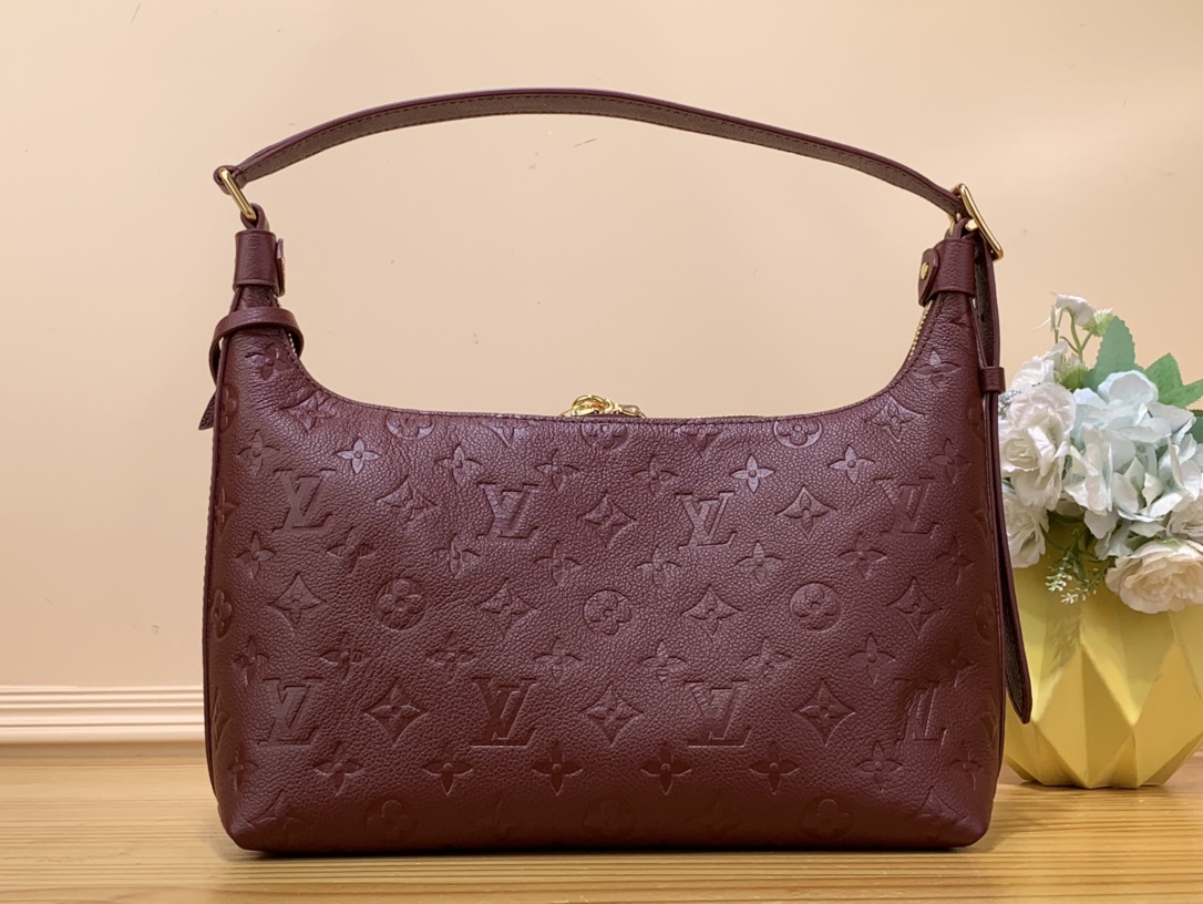 Bagsaaa L0vis Vvtt0n Sac Sport Burrgundy - 27x22x18cm