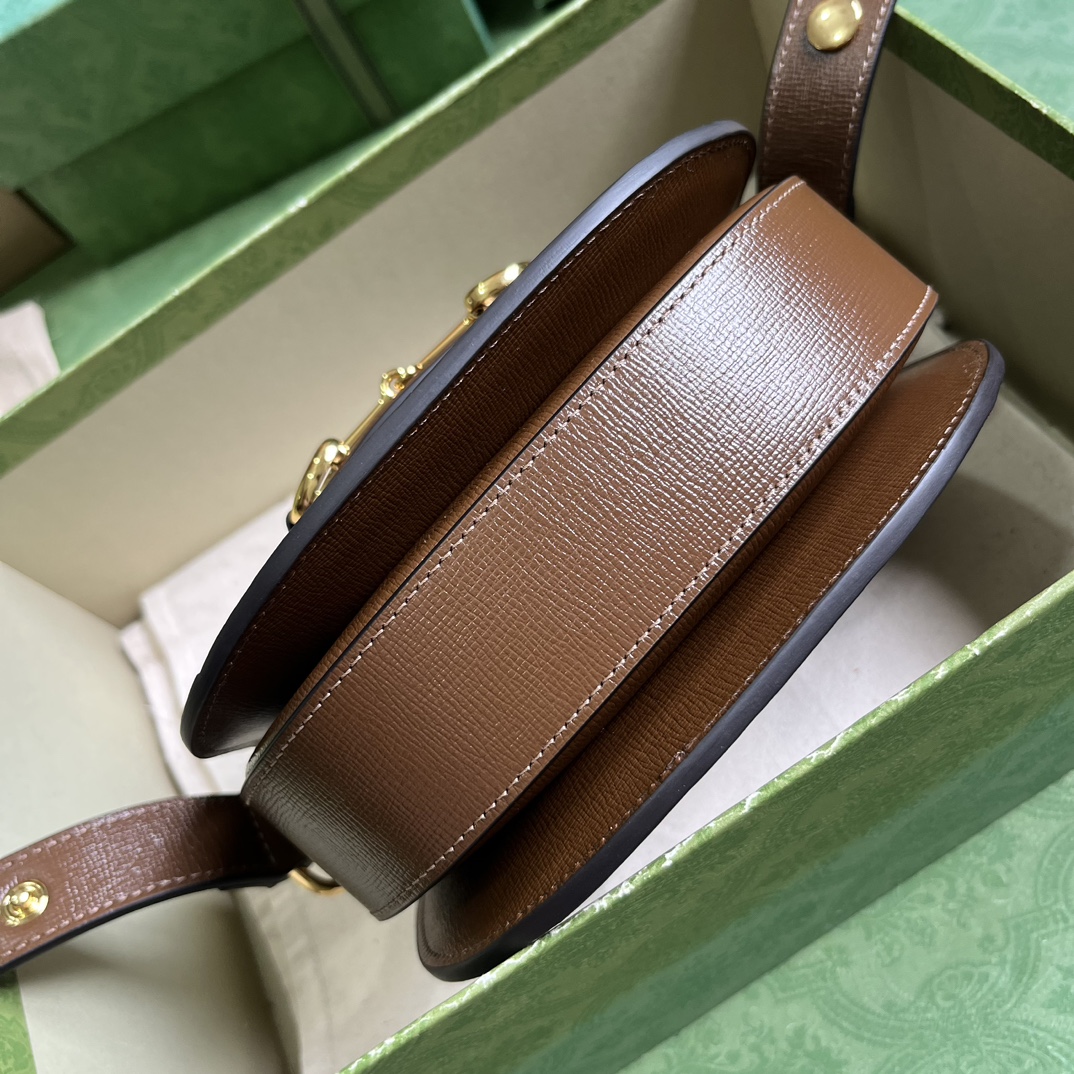 Bagsaaa Gvc*1 Horsebit Beige GG - 18*17*6.5cm