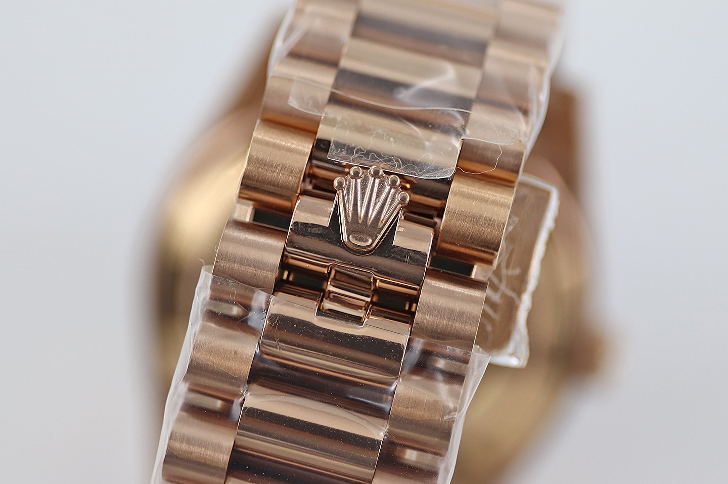 Bagsaaa R01ex Day-Date 40mm Rose Gold Chocolate Dial