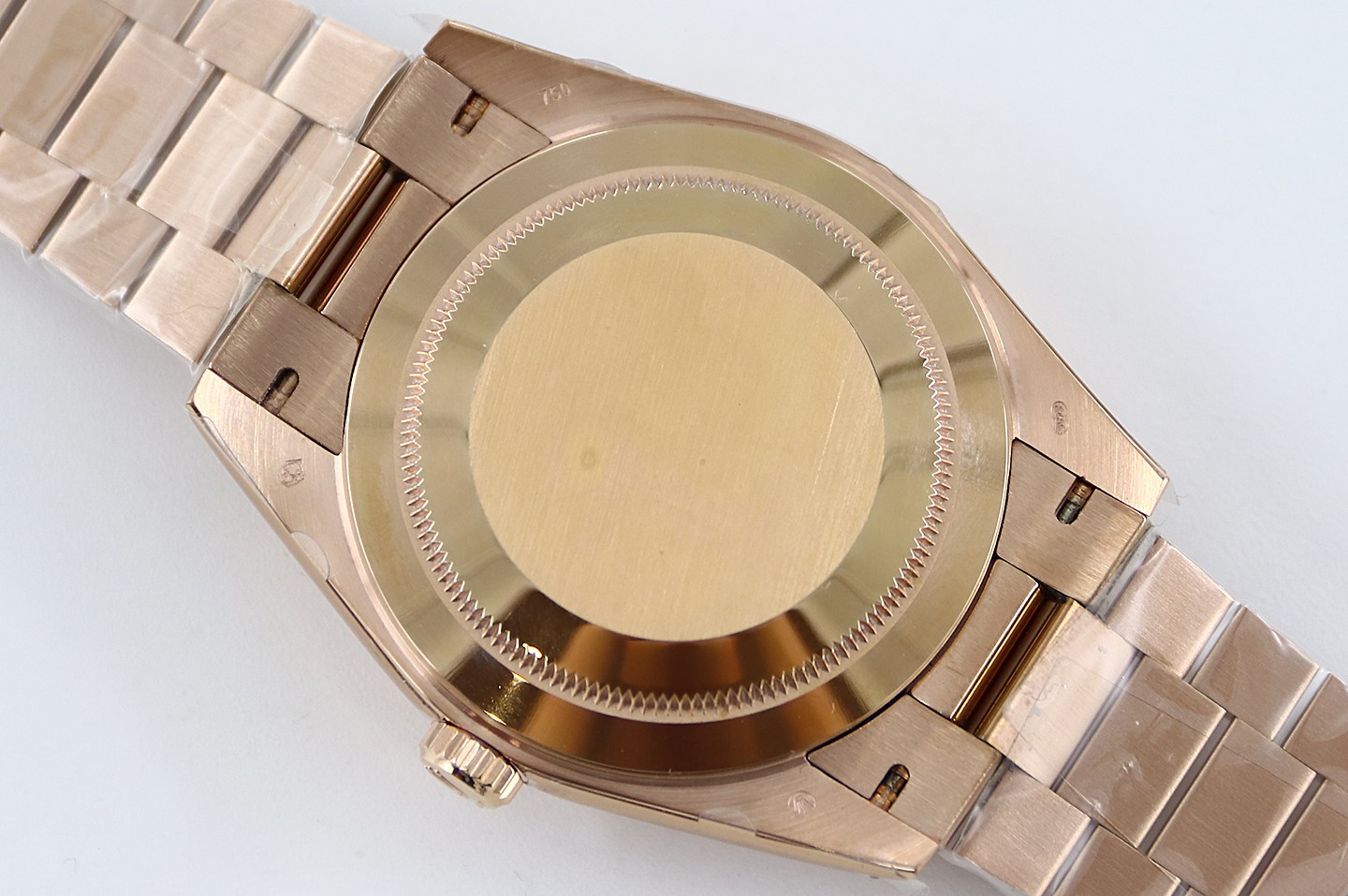 Bagsaaa R01ex Day-Date 40mm Rose Gold Chocolate Dial