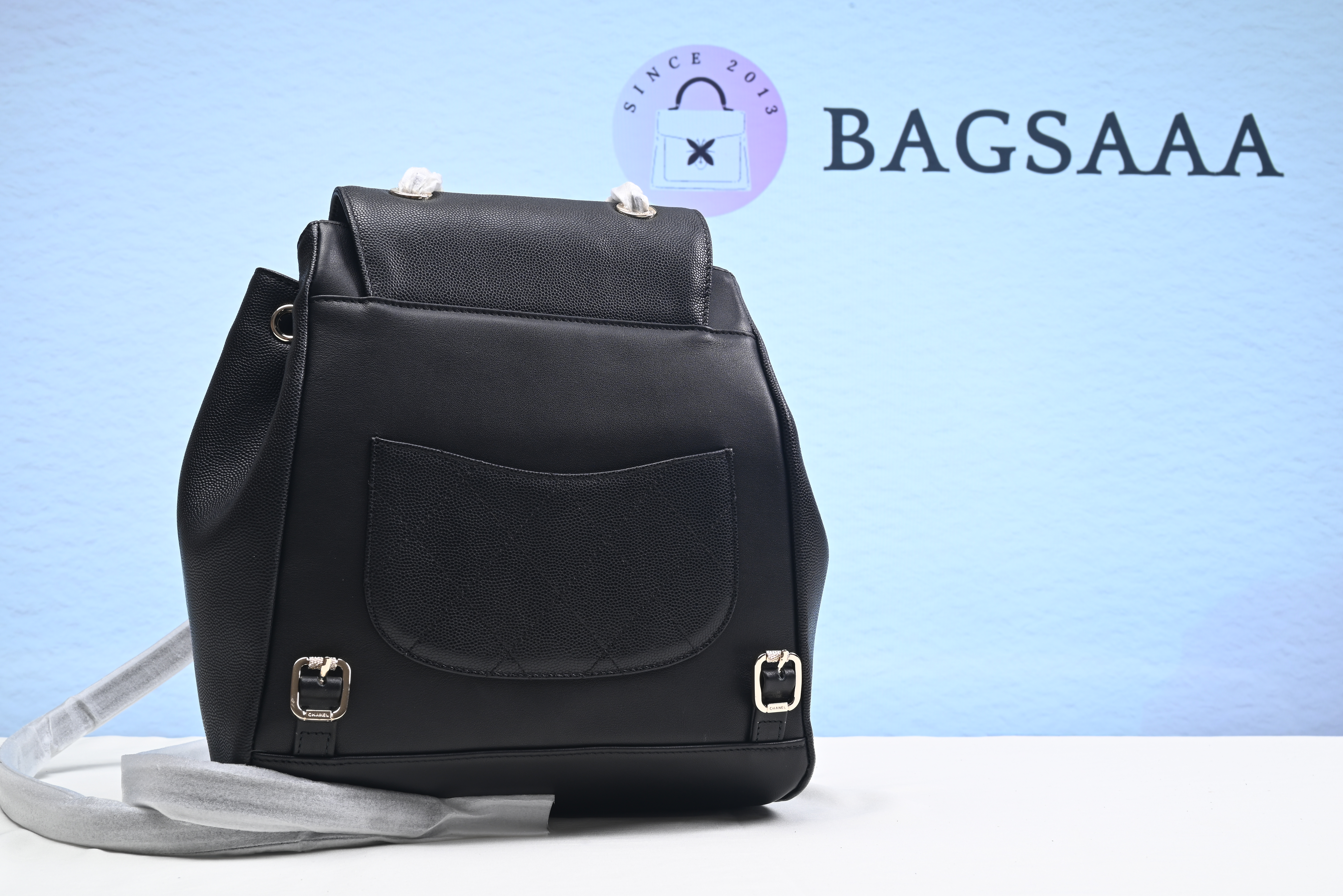 Bagsaaa Ch**el BUSINESS AFFINITY BACKPACK - 23 × 22 × 15 cm
