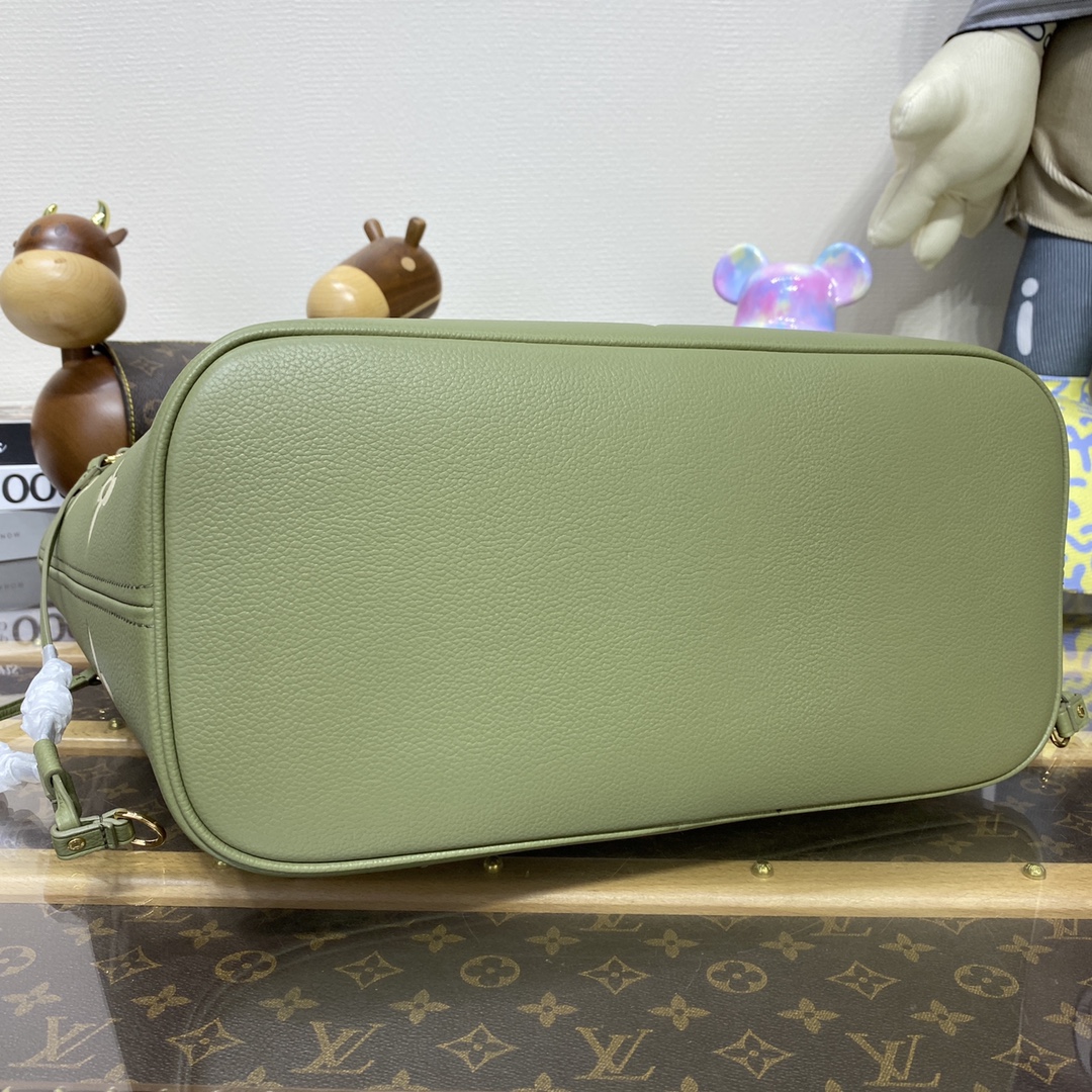 Bagsaaa L0vis Vvtt0n Neverfull MM Monogram Green - 31 x28x14cm