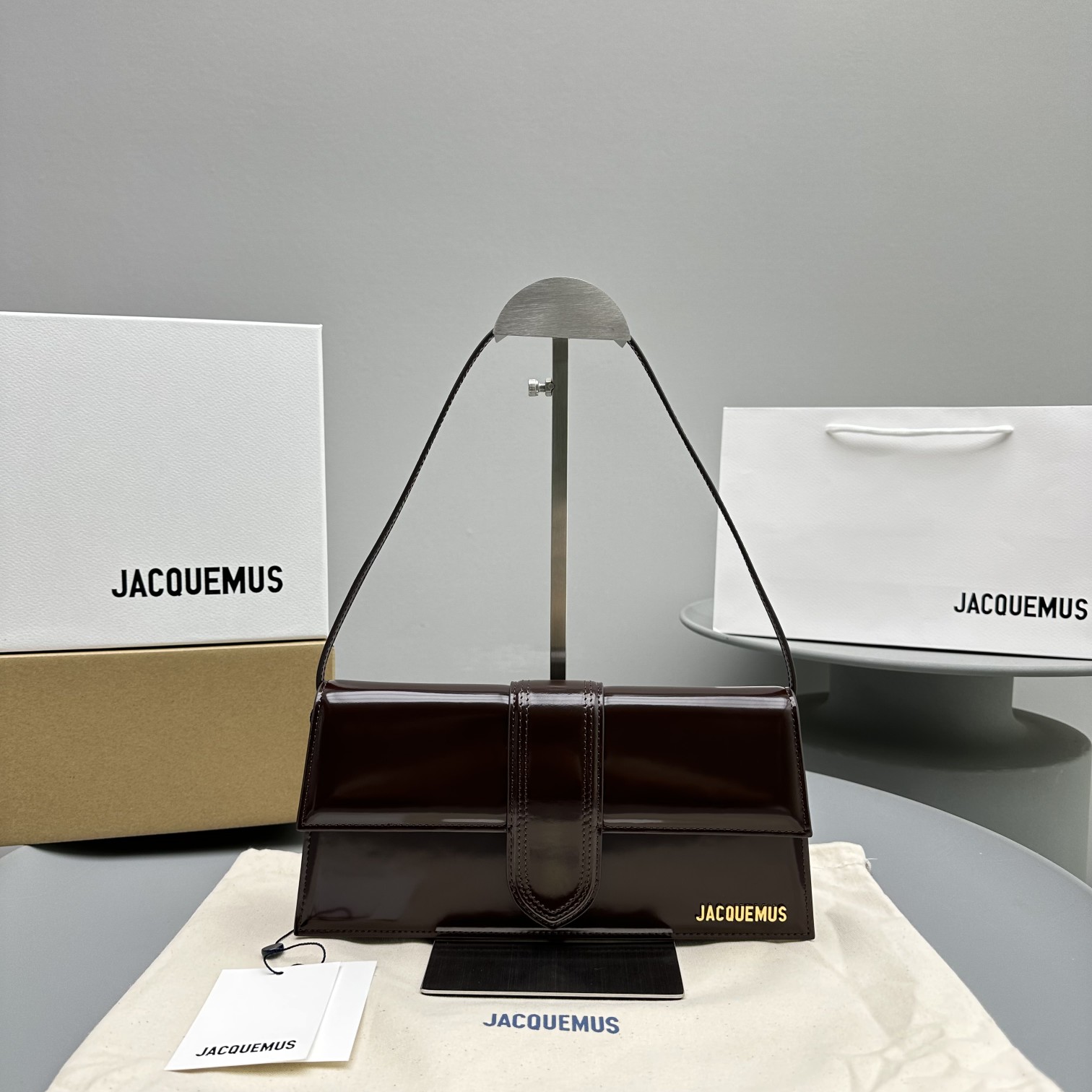 Bagsaaa Jacquemus Le bambino long shoulder bag - 28x13.5x6cm