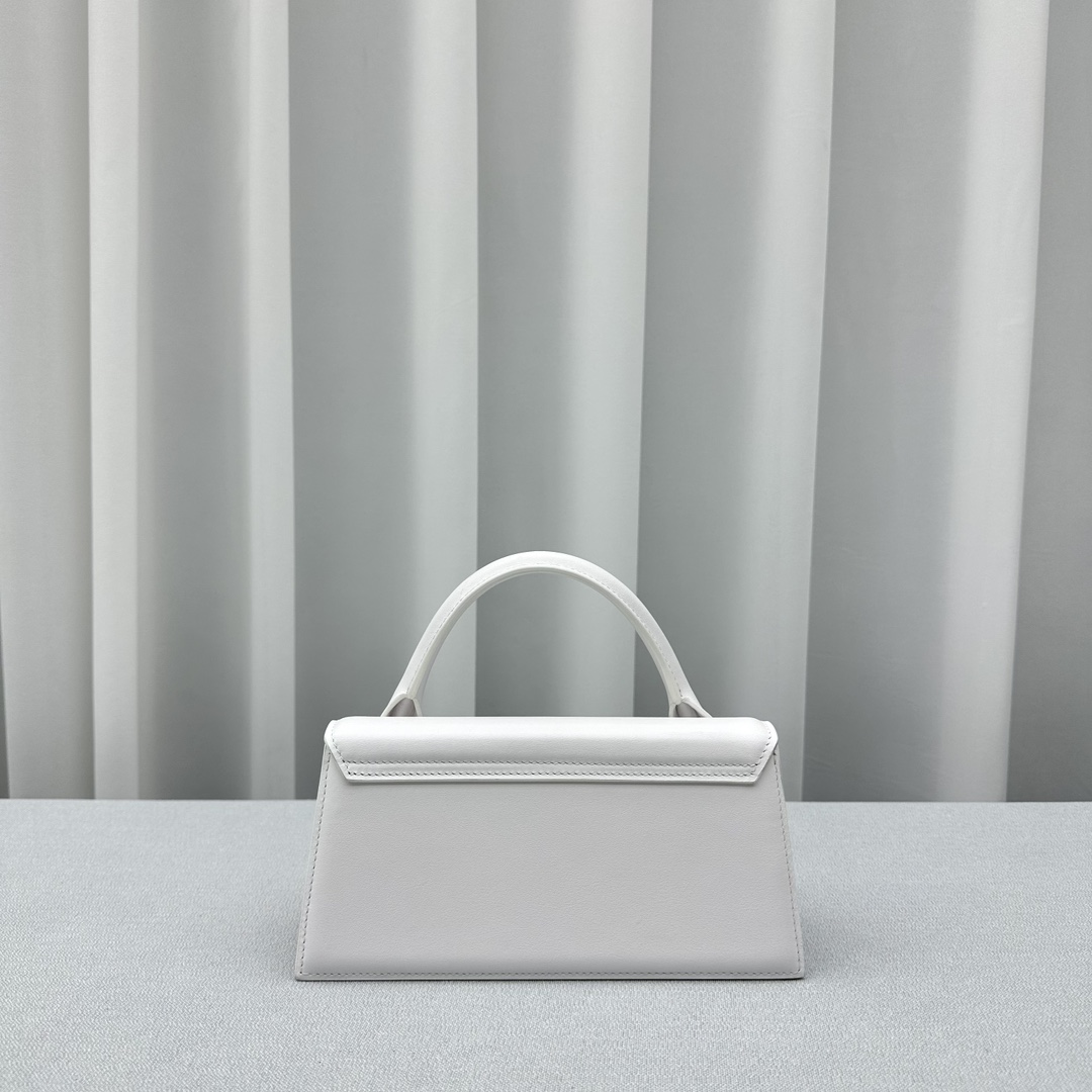 Bagsaaa Jacquemus Le Chiquito Long White - 21x10x6cm