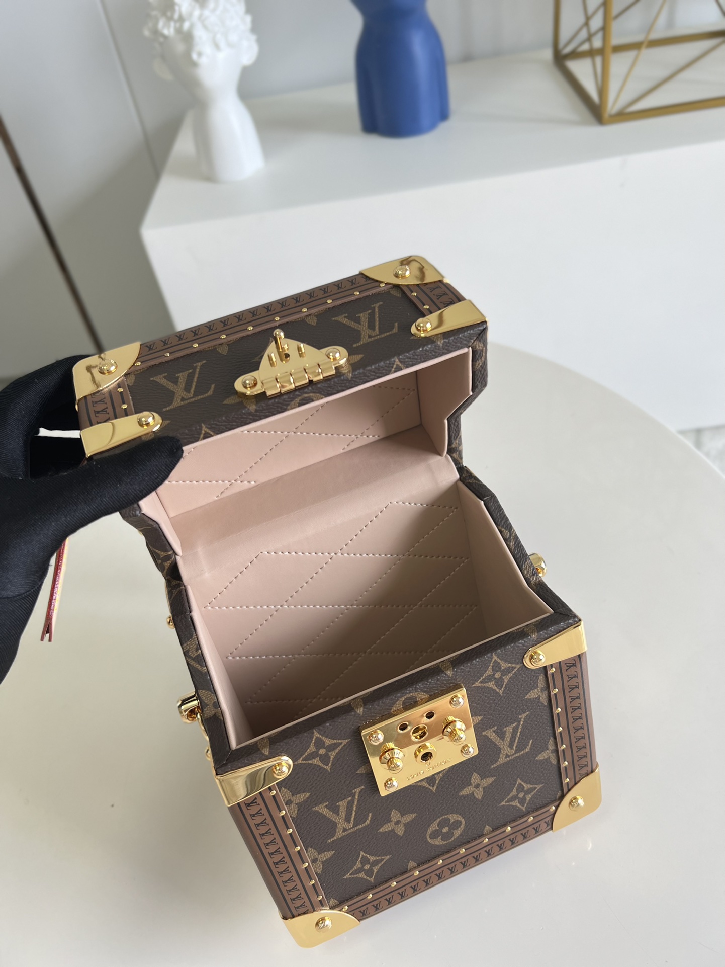 Bagsaaa L0vis Vvtt0n Camera Box Brown