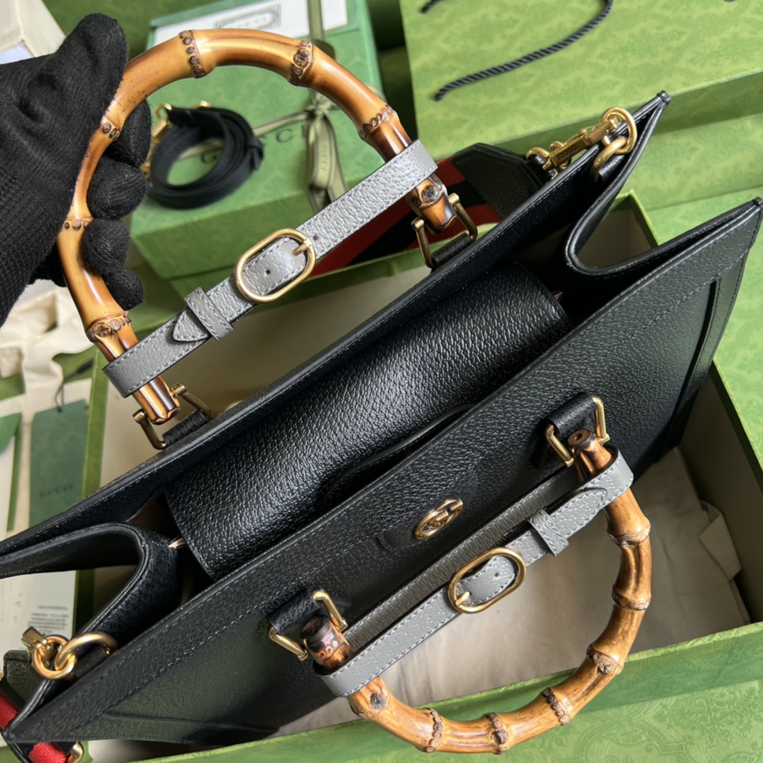 BAGSAAA Gvc*1 DIANA MEDIUM TOTE BAG BLACK