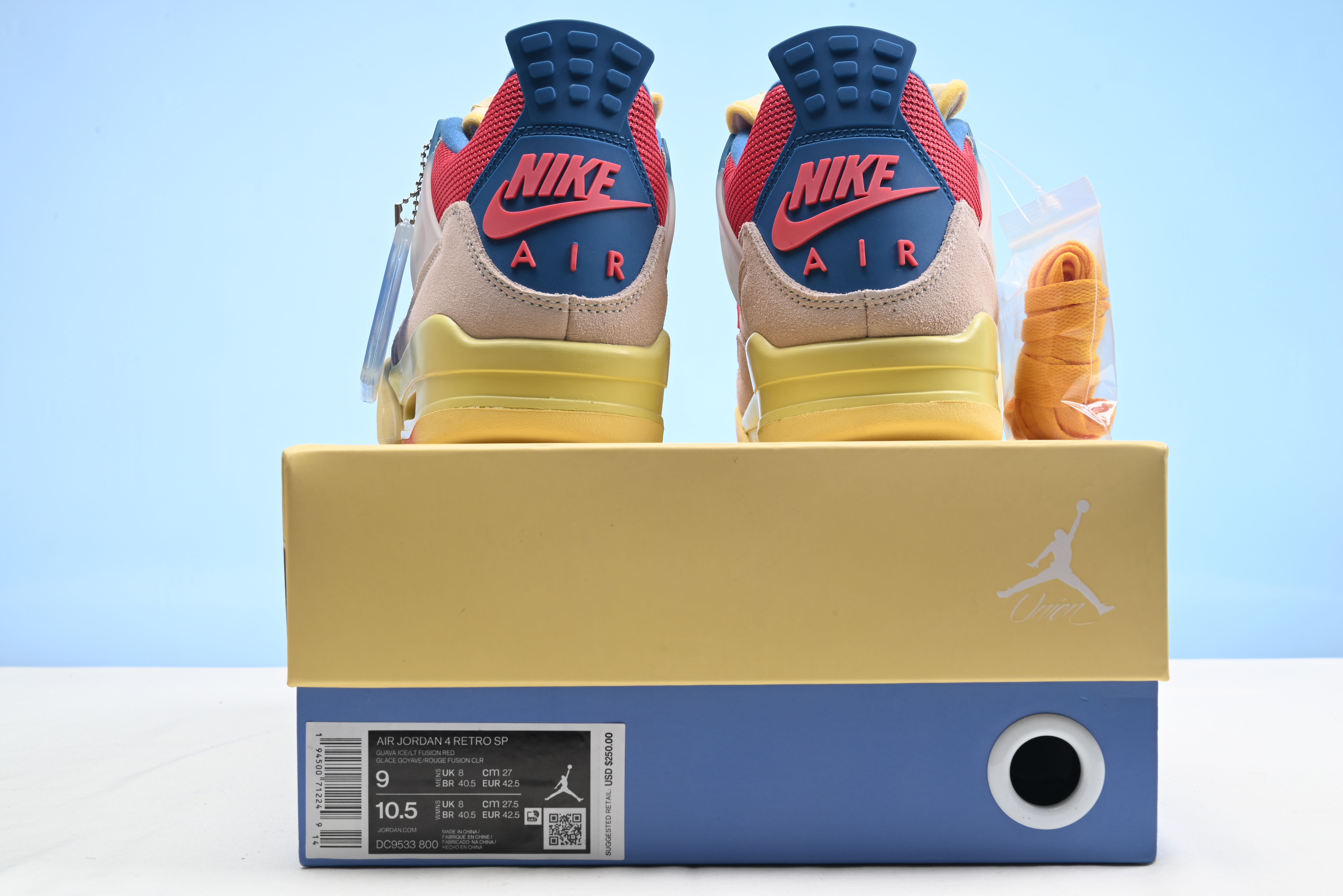 Air Jordan 4 Union LA Guava Ice