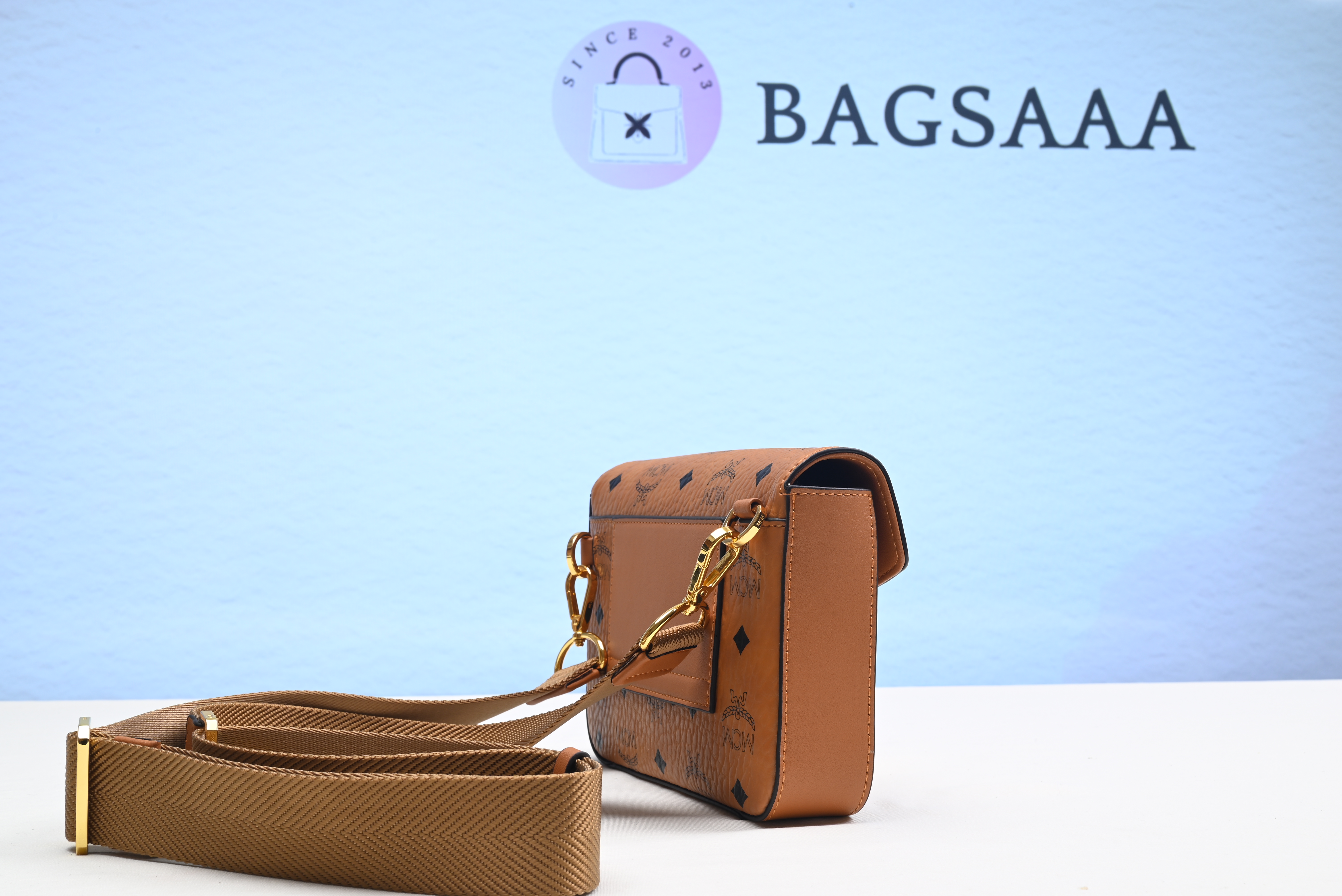 MCM BAG MILLIE CROSSBODY IN VISETOS