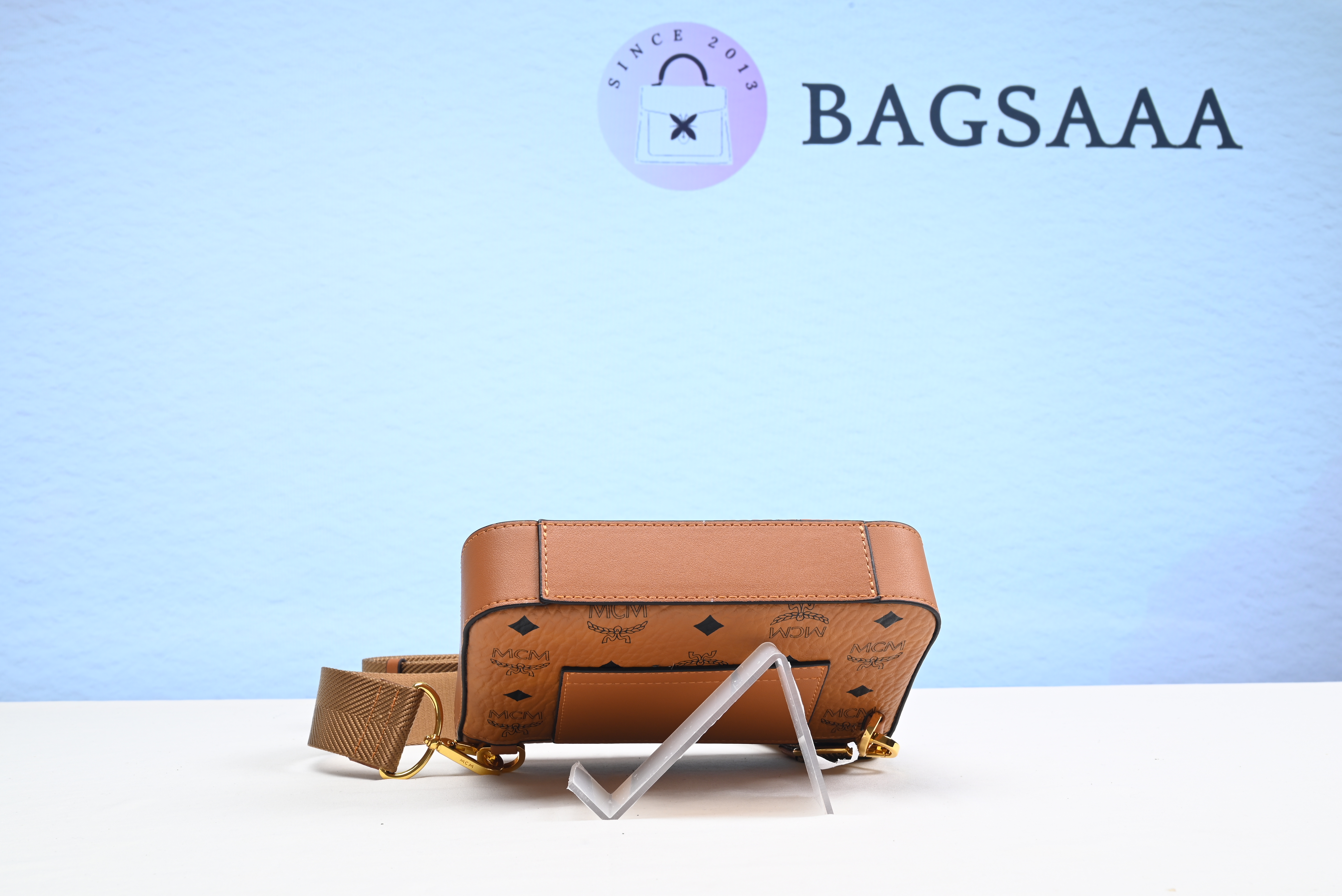 MCM BAG MILLIE CROSSBODY IN VISETOS