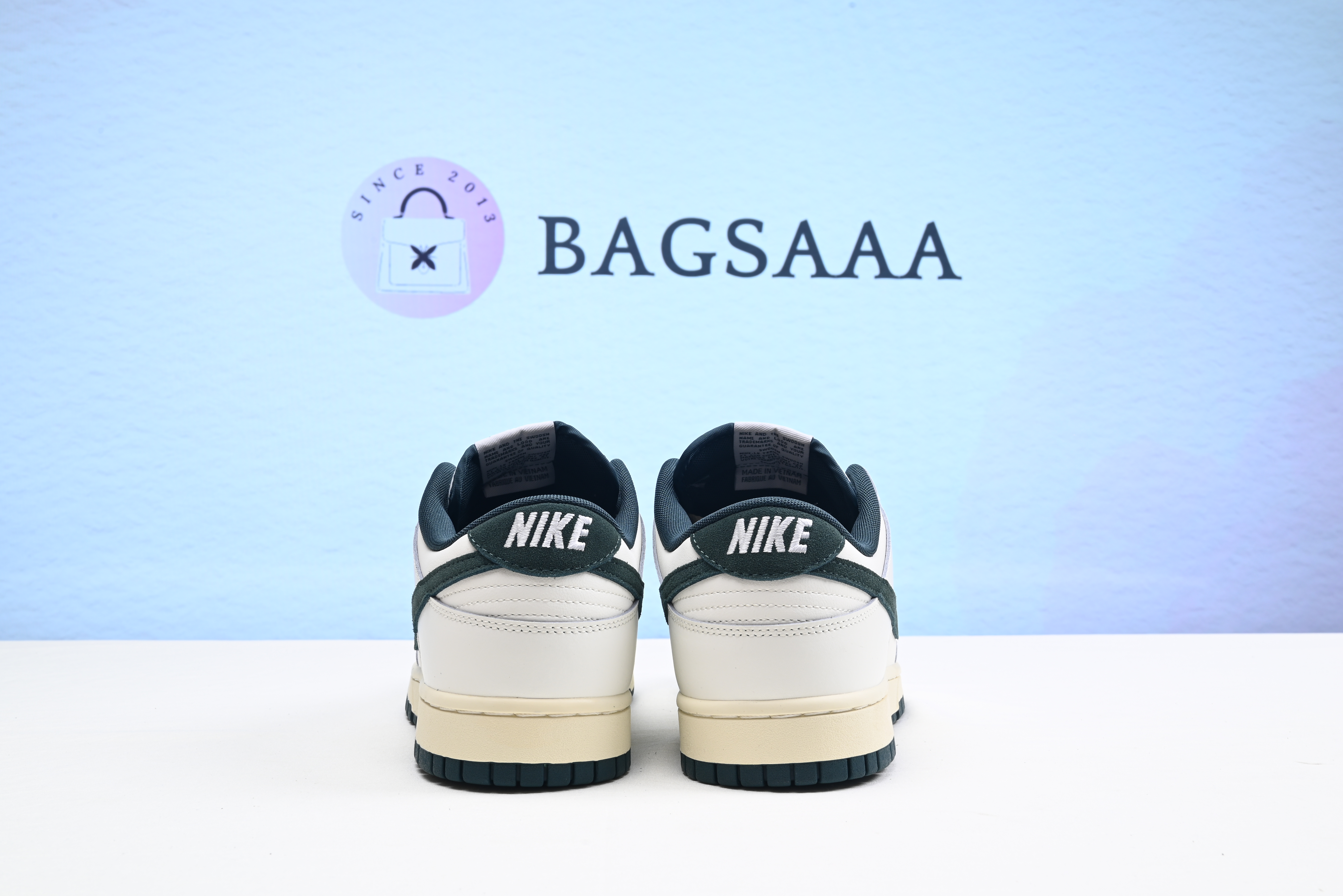 Nike SB Dunk Low Athletic Department Deep Jungle Coconut Milk White