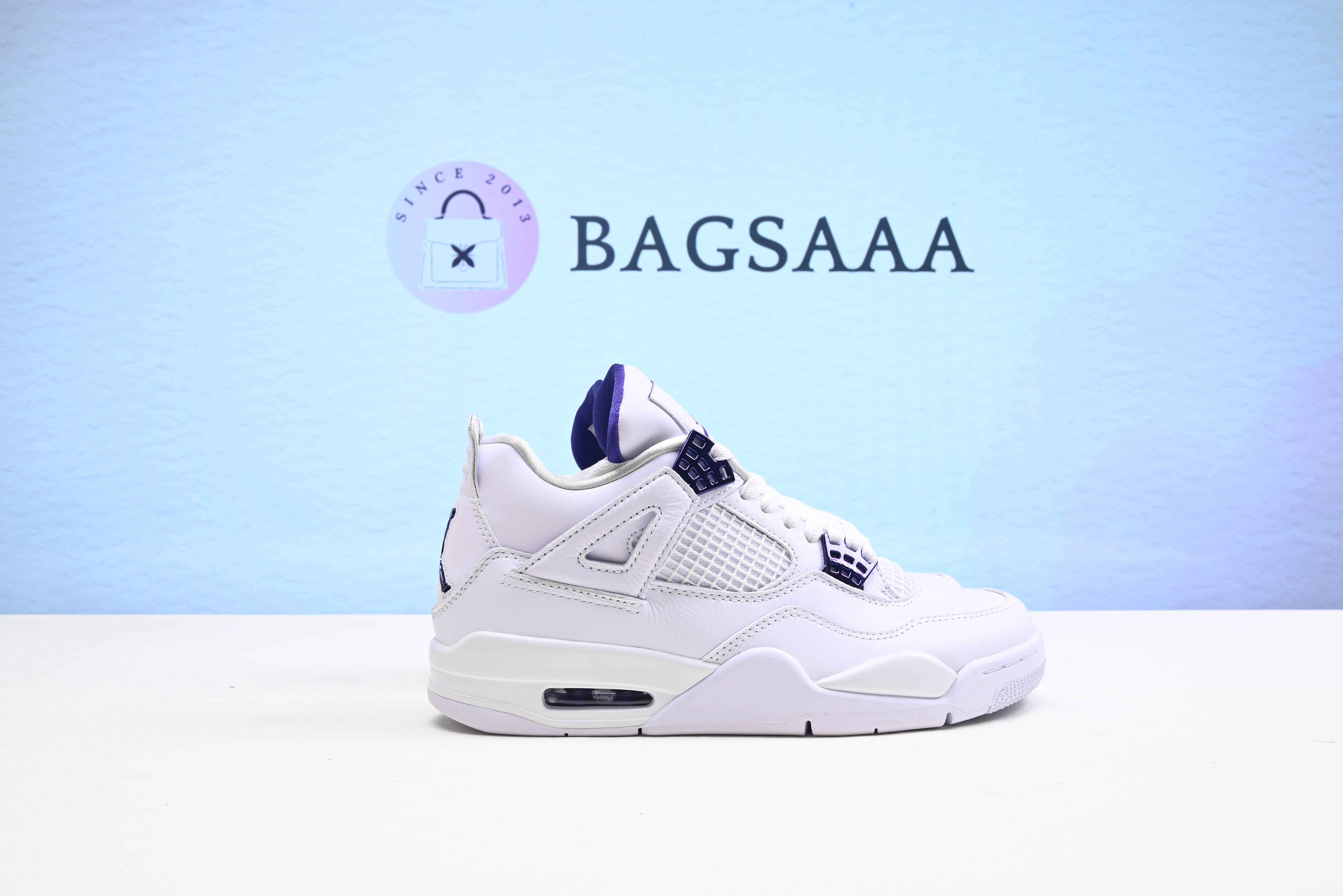 JORDAN 4 RETRO METALLIC PURPLE 