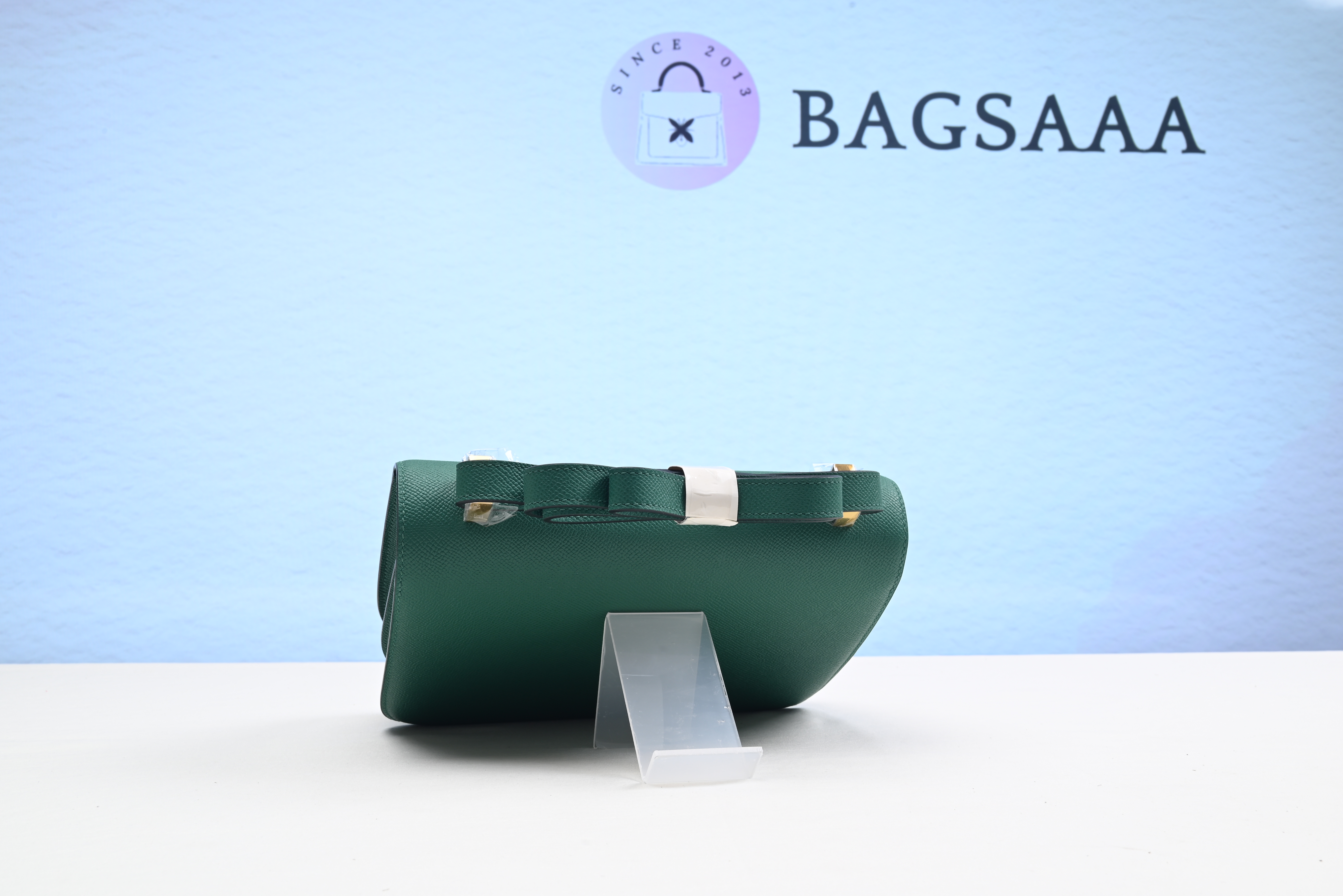 H**me5 Constance Bag Gold Green 19CM