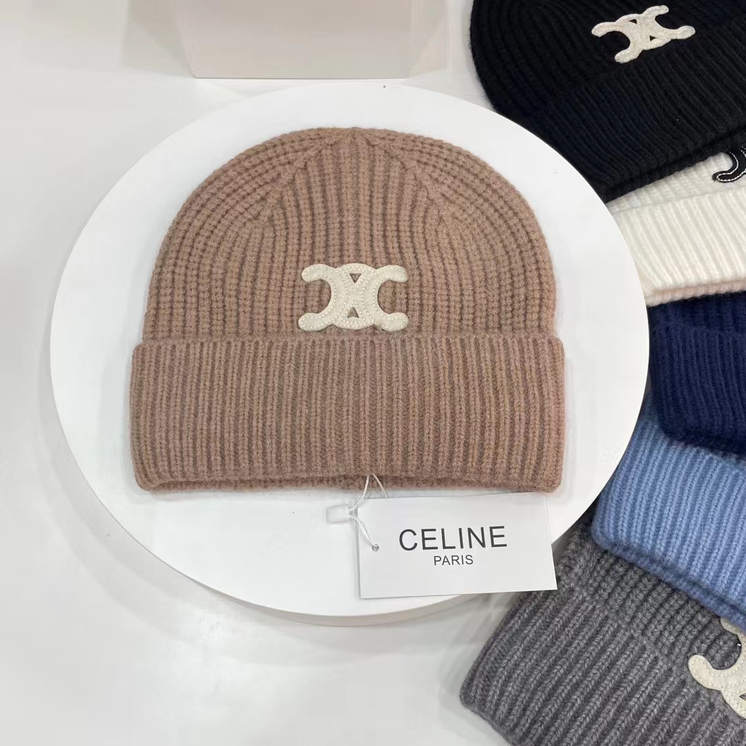 Bagsaaa Ce1i*e Beanie wool hat 
