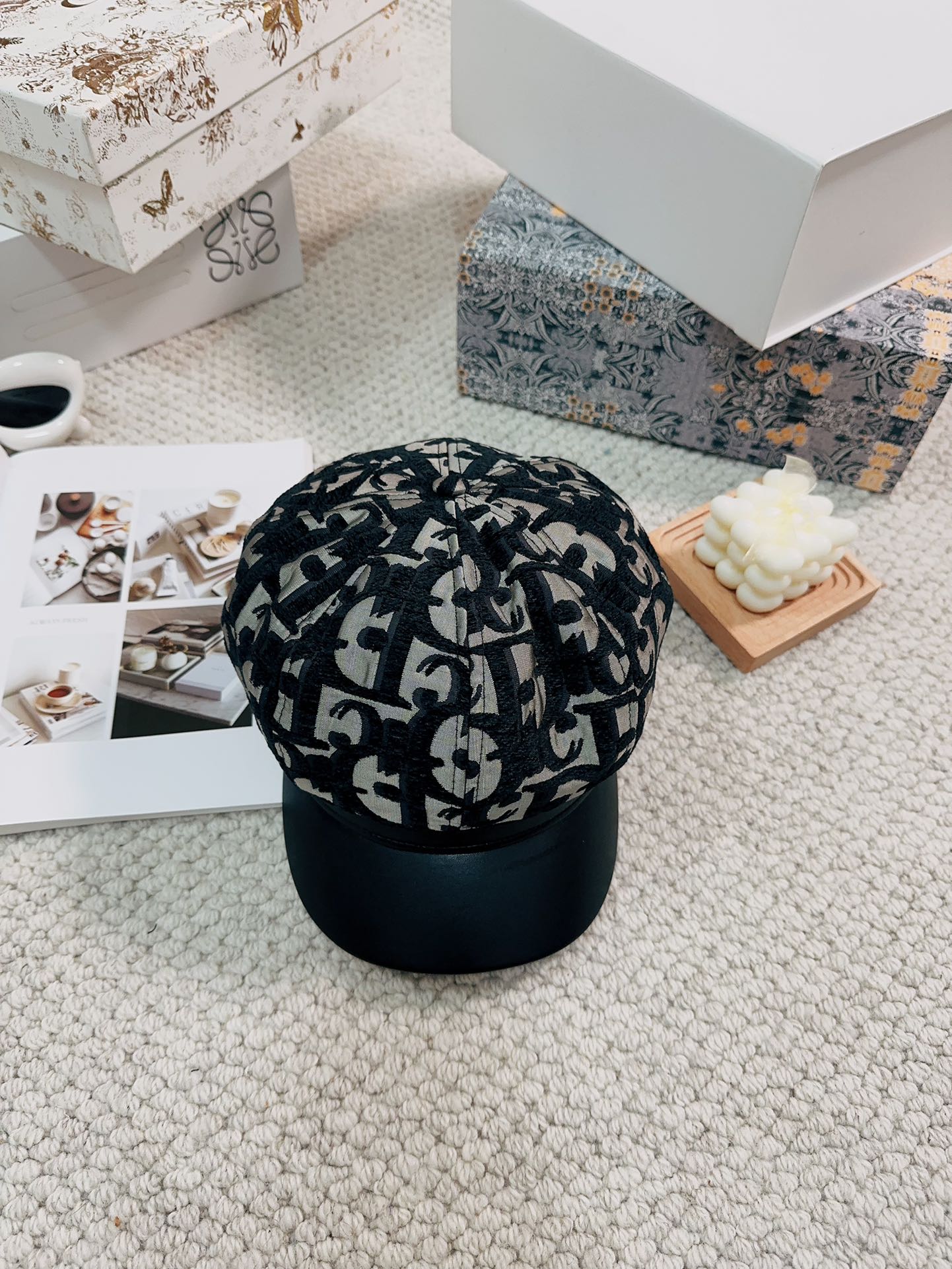 Bagsaaa D10r Black CD Logo Cap 