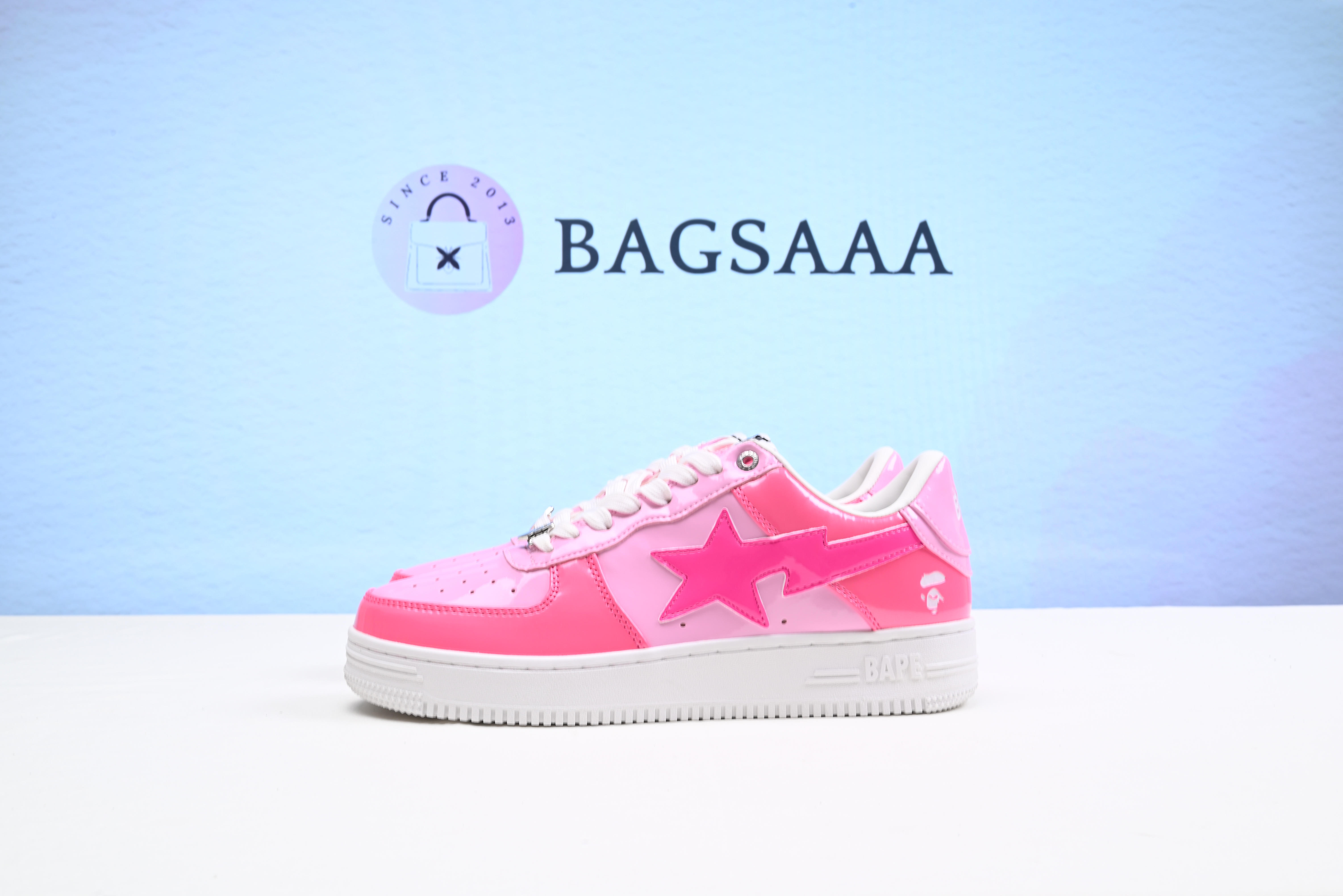 Bagsaaa A Bathing Ape Bape Star Pink