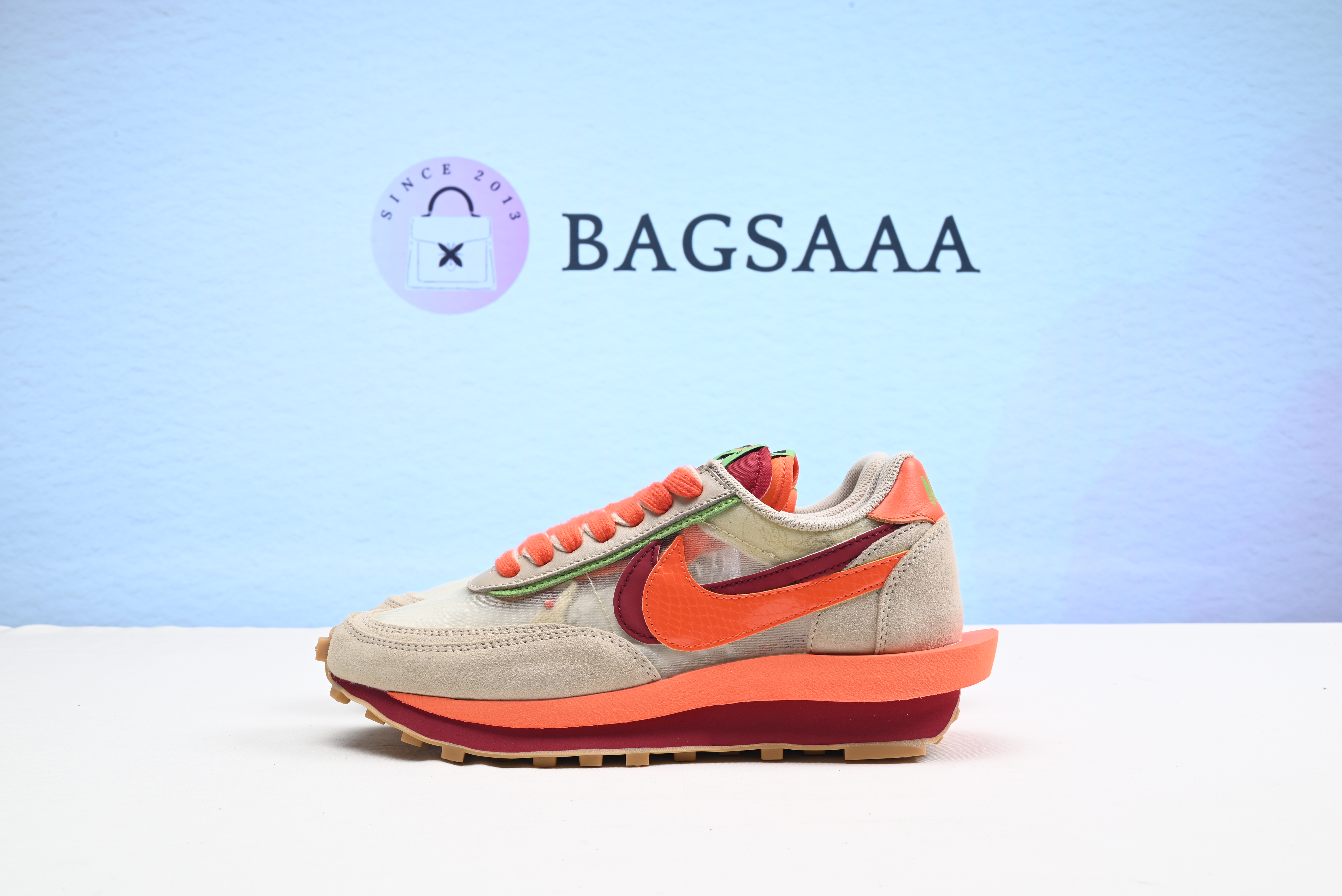 Nike Sacai LD Waffle CLOT Kiss of Death 